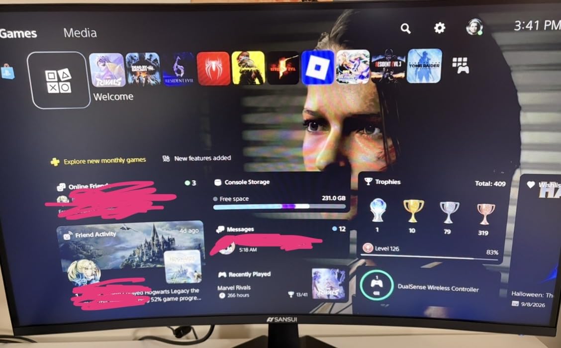 SANSUI Gaming Monitor 27 inch 1440p 200Hz 180Hz Computer Monitor customer photo 1