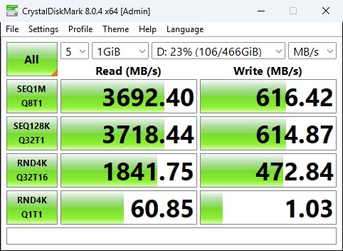UGREEN 40Gbps M.2 NVMe Enclosure (SSD Not Included) customer photo 1