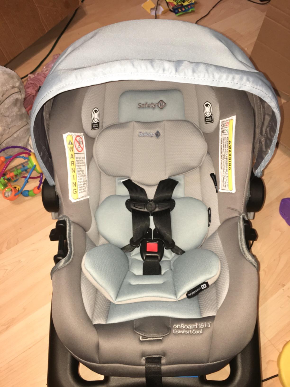 Safety 1st OnBoard FLX Infant Car Seat with Base, Lightweight Baby Car Seat for Travel, Old Soul customer photo 2