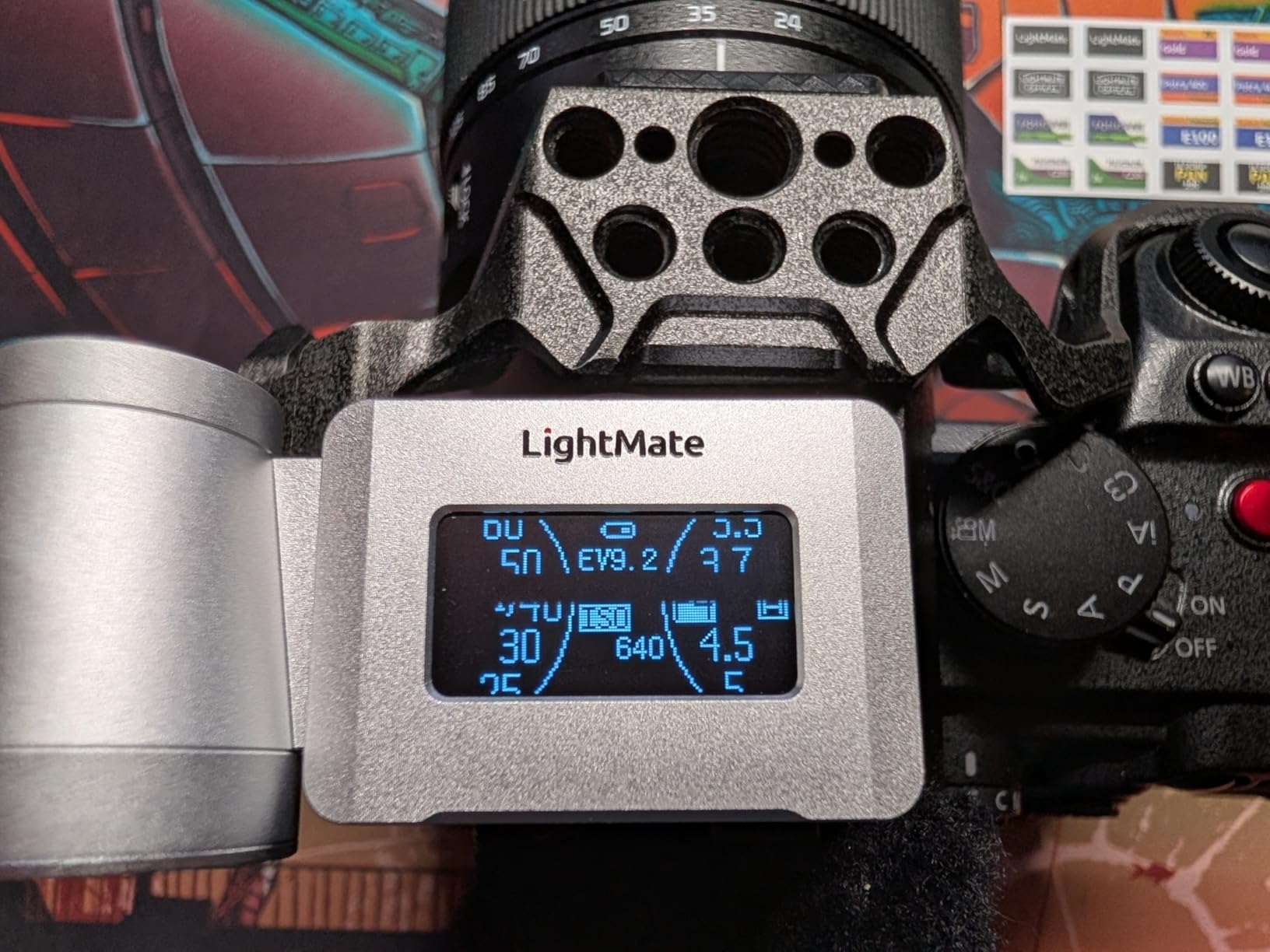 LightMate Area 2S Light Meter Photography & OV-X1 17° Retro Viewfinder, 0.96