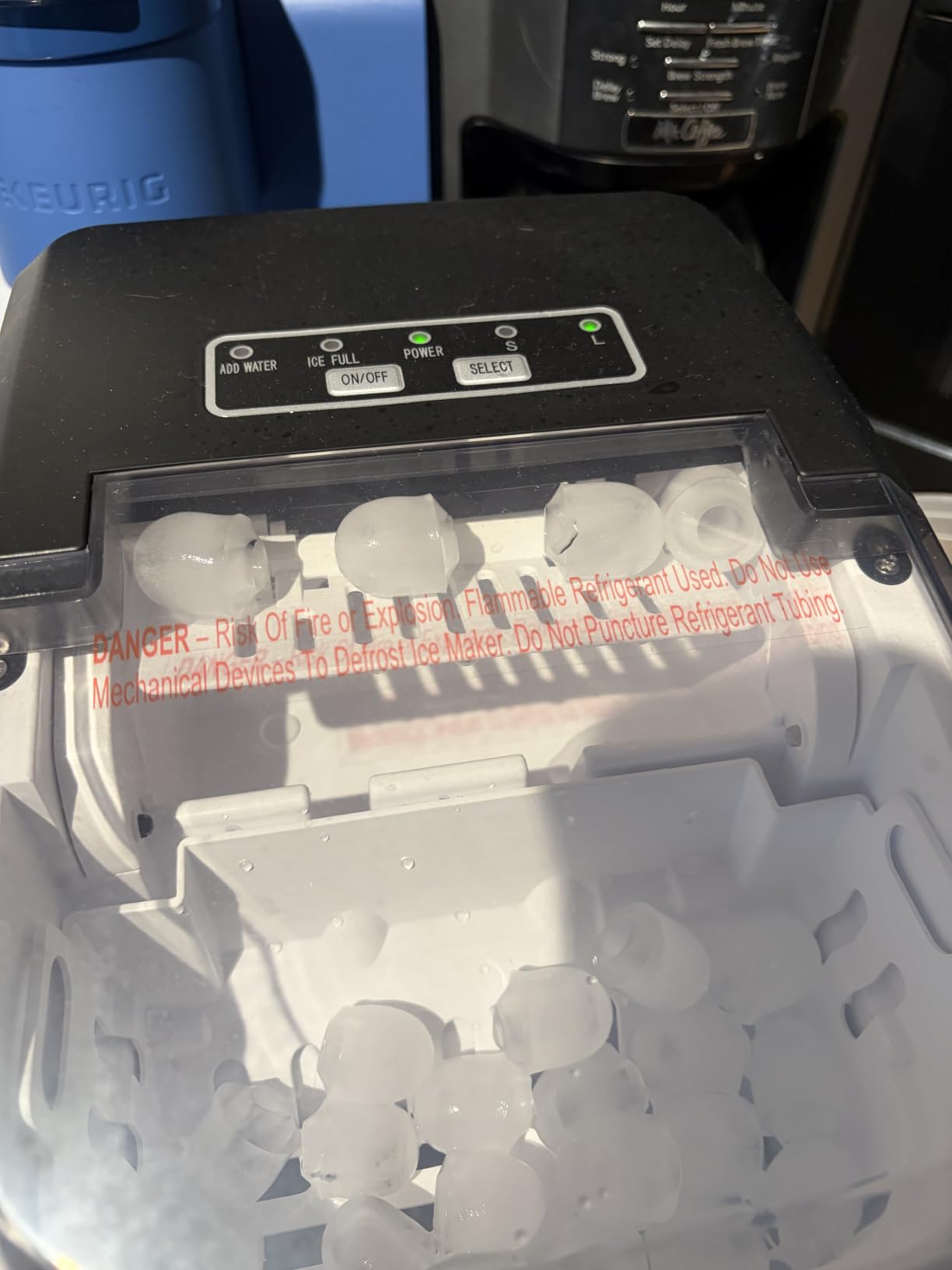 Antarctic Star Countertop Ice Maker Machine, 26Lbs/Day Fastest 6‑Min Ice customer photo 2