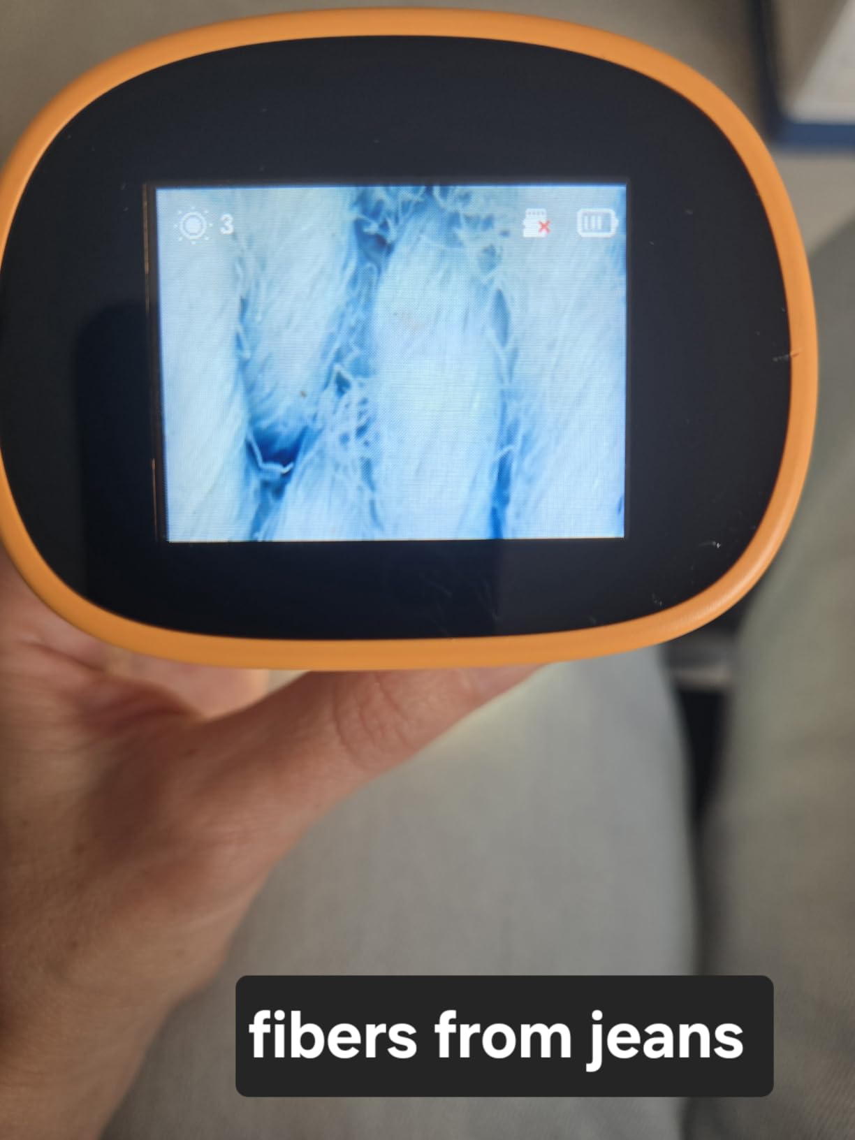 Microscope for Kids 1000X Handheld Digital Miniscope Stem Toys Gifts customer photo 1