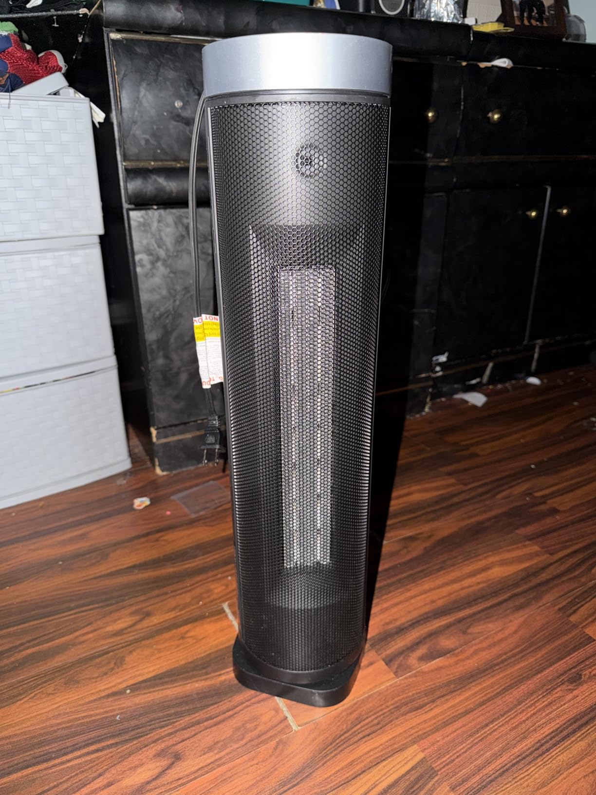 Space Heater for Indoor Use with Remote - 70° Oscillating Tower Electric Heater, 24 Inchs, 12H Timer, 1500W Quiet PTC Ceramic Heating with Thermostat, Fast Safety Heat for Office, Home, Bedroom customer photo 2