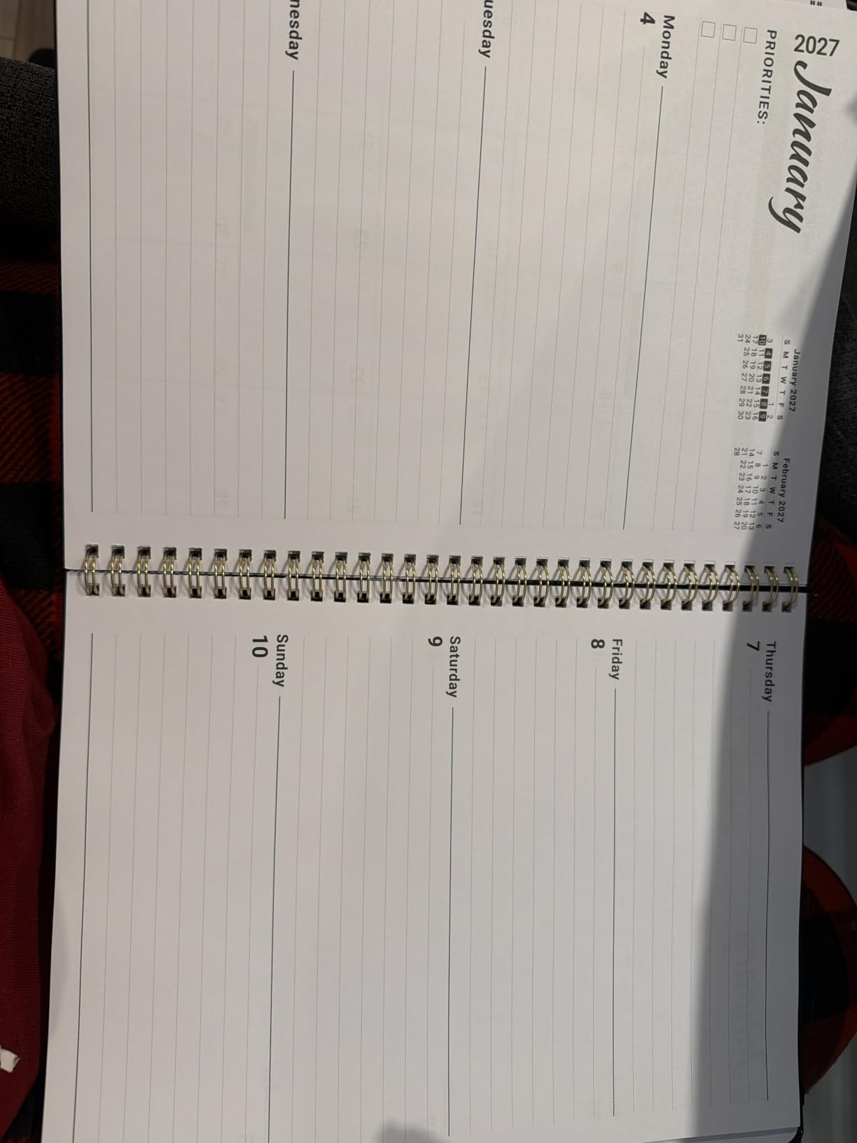 Planner 2026-2027, Jul 2026-Jun 2027 Academic Monthly & Weekly Planner customer photo 1