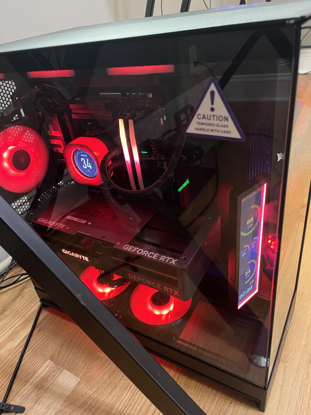 CORSAIR Commander Duo iCUE Link RGB Lighting and PWM ARGB Fan Controller – Control 12 Daisy-Chained PWM Fans, Two Flexible Temperature Sensors Included – Black customer photo 2
