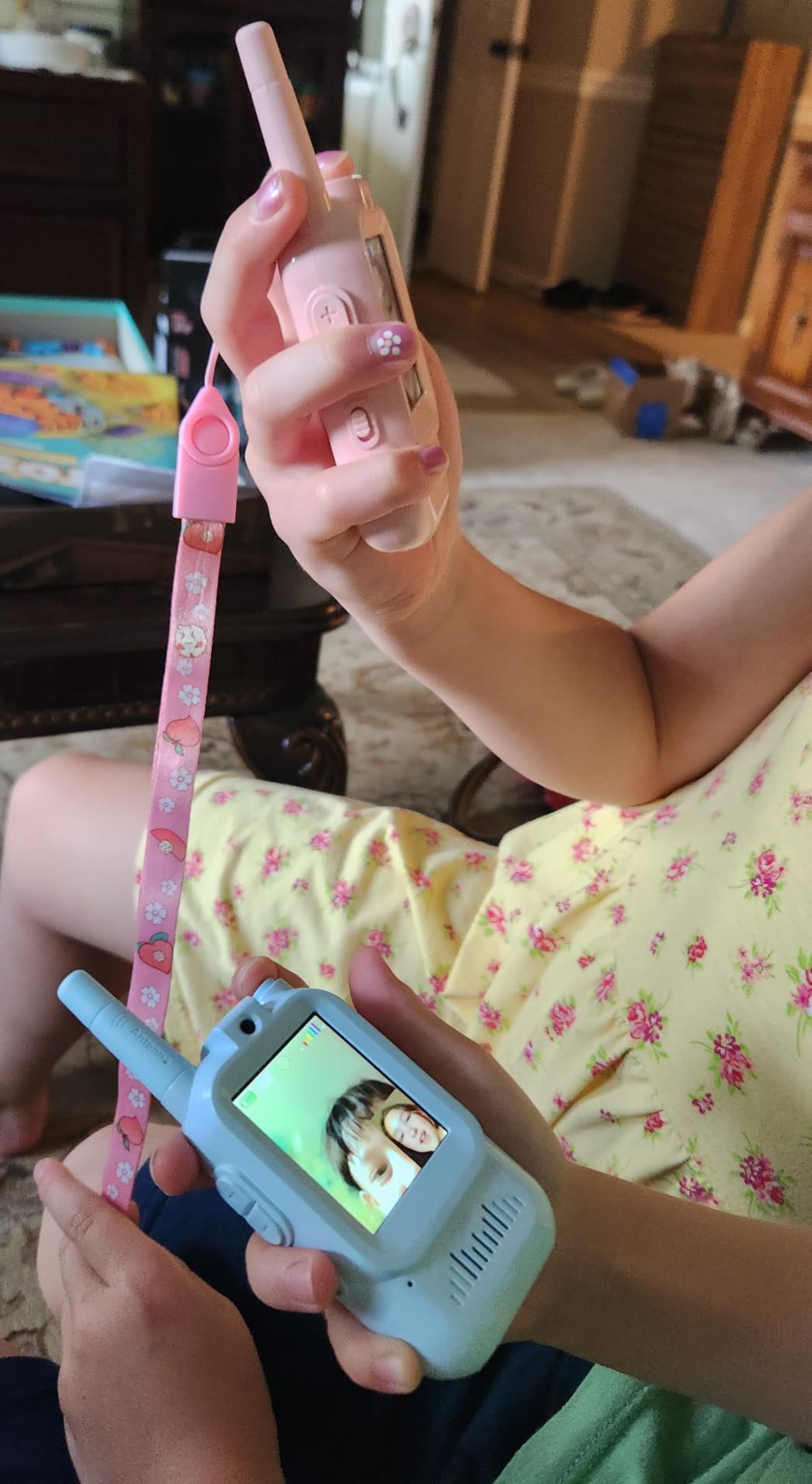 Kids Video Walkie Talkies, 2 Pack Long Range Toy Walkie-Talkie for Kids customer photo 2