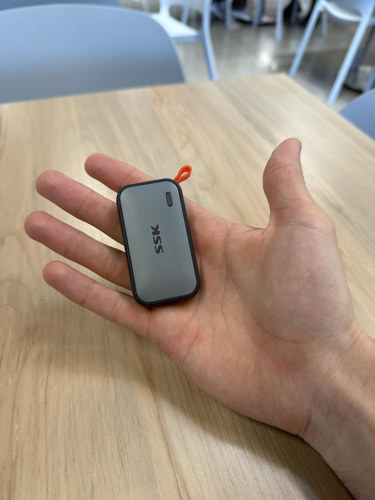 SSK Portable SSD 4TB External Solid State Hard Drive USB C Up to 1050MB/s customer photo 1
