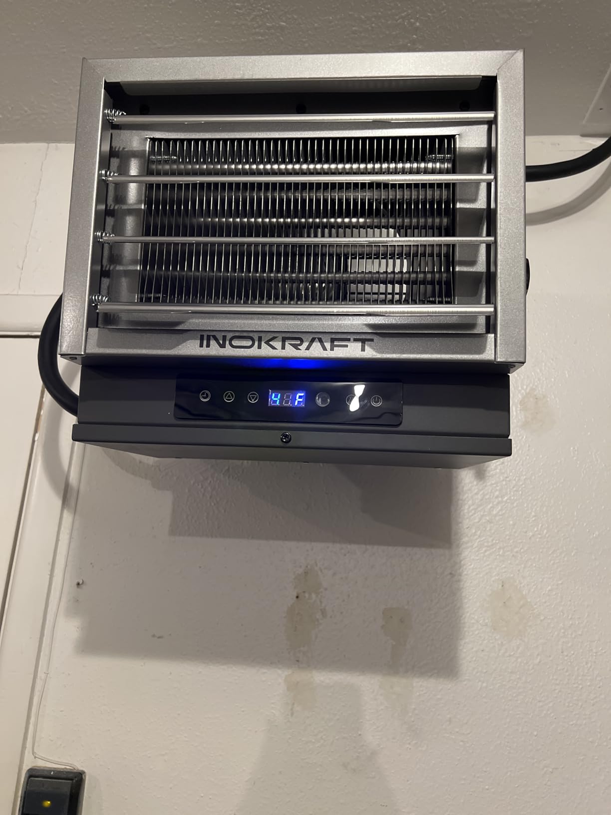InoKraft 7500W Electric Garage Heater, 240V with NEMA 14-50P Plug customer photo 1