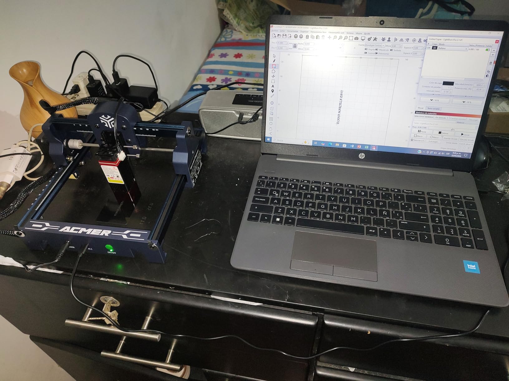 ACMER S1 Laser Engraver Machine, 2500mW Lazer Cutter for Wood and Acrylic customer photo 2