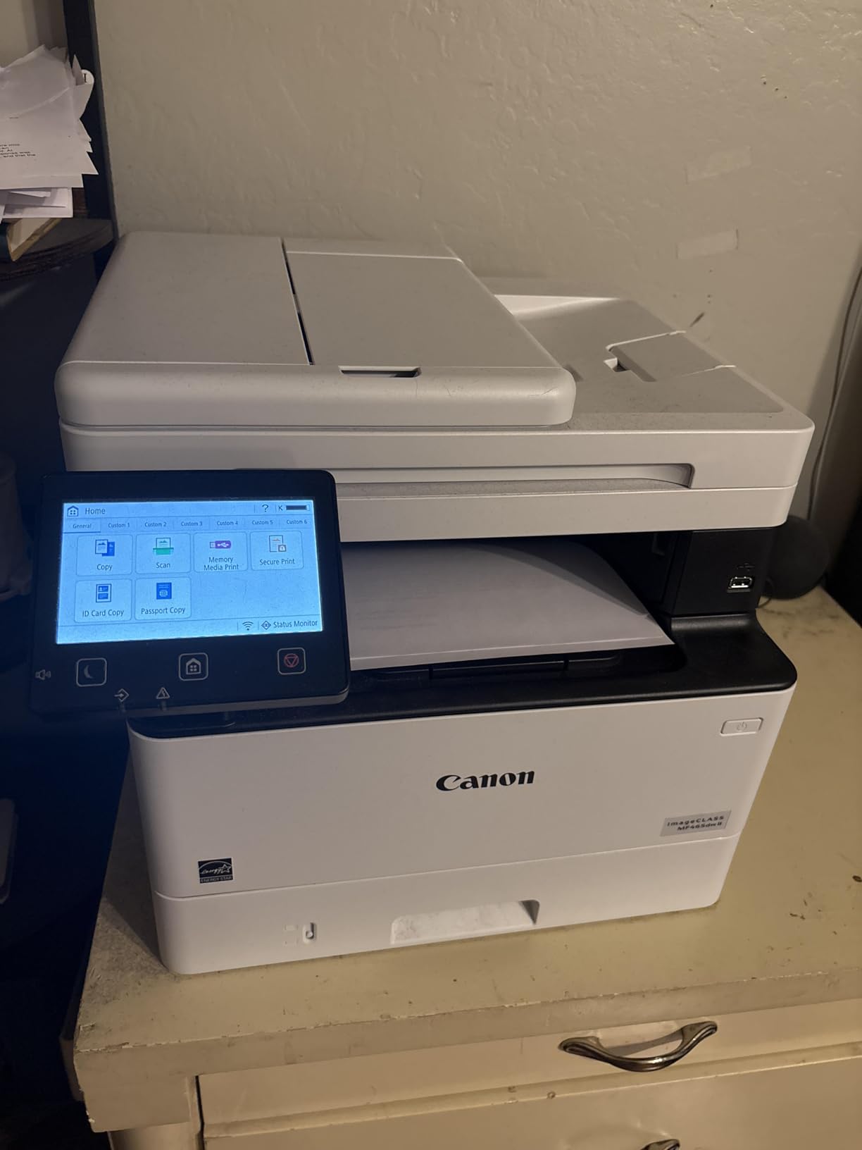 Canon imageCLASS MF465dw II - Monochrome Wireless Duplex Laser Printer with Print, Copy, Scan, Fax, Expandable Paper Capacity, 42 PPM customer photo 2