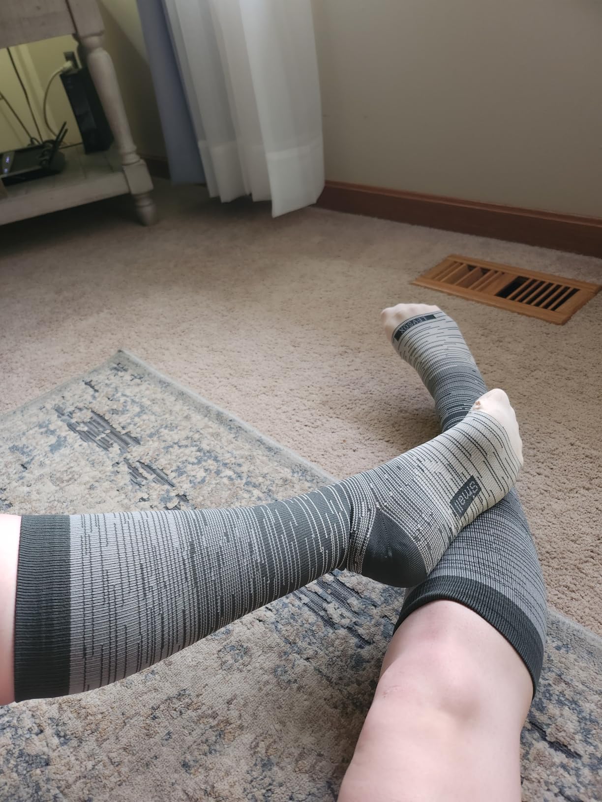 LEVSOX Compression Socks Women and Men, 20-30mmHg, Best for Nurses, Travel, Pregnancy customer photo 1