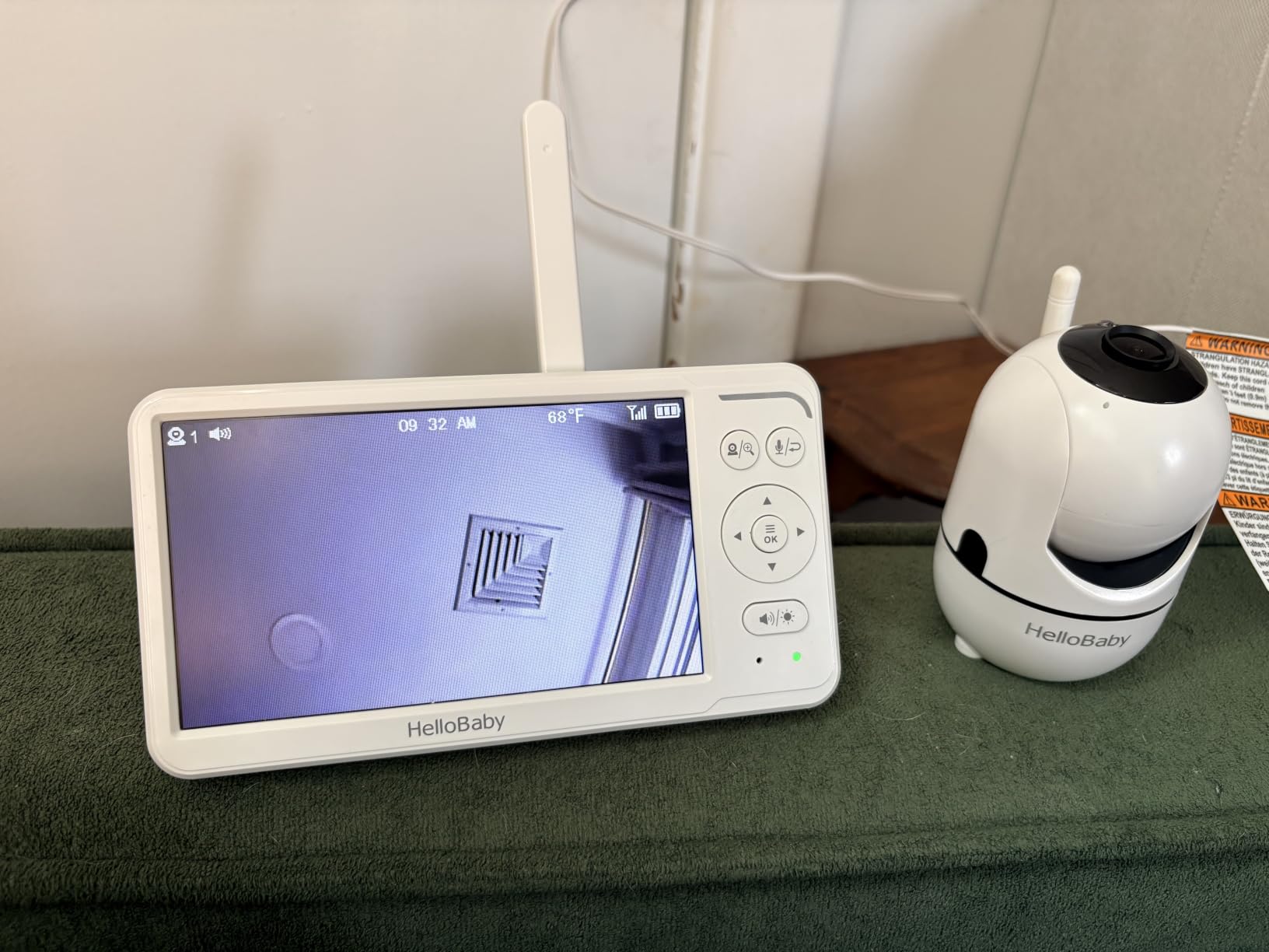 HelloBaby Baby Monitor with 2 Cameras, World First 6