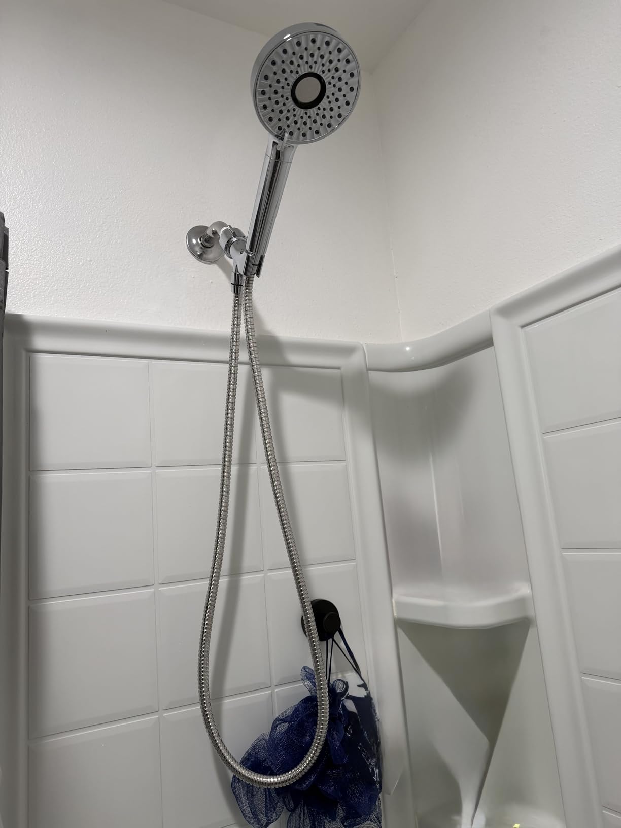 Magichome Filtered Shower Head with Handheld, 10-Mode Adjustable Detachable Chrome Showerhead w/Stainless Hose, Water Softener Filter Beads for Hard Water - Remove Chlorine, Reduce Dry Itchy Skin customer photo 1