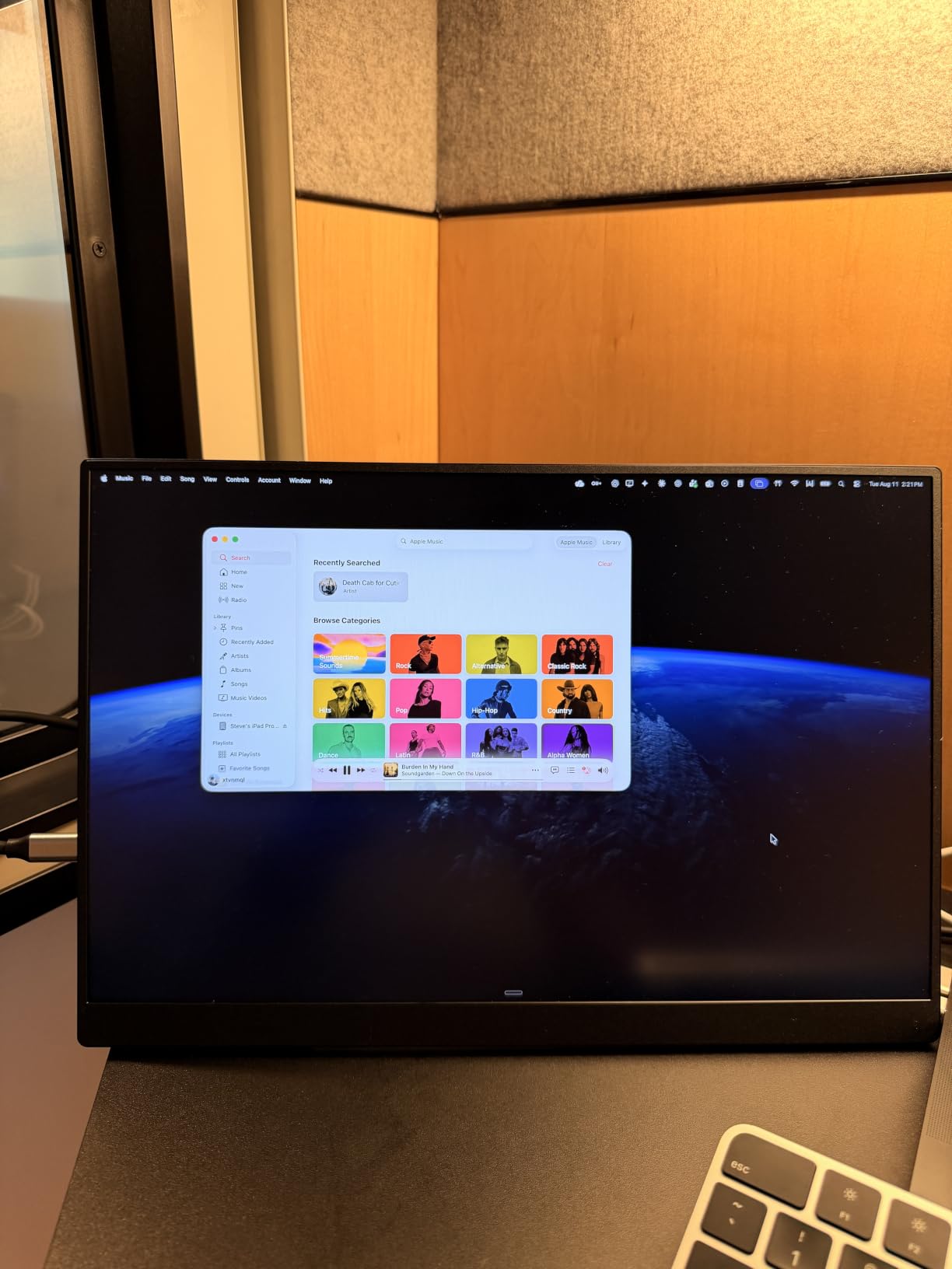 kksmart Portable Monitor for Laptop MacBook Surface PC Xbox PS5, Travel Monitor Second Screen for Laptop, HDMI USB-C VESA Compatible Built-in Speaker, 16 customer photo 2
