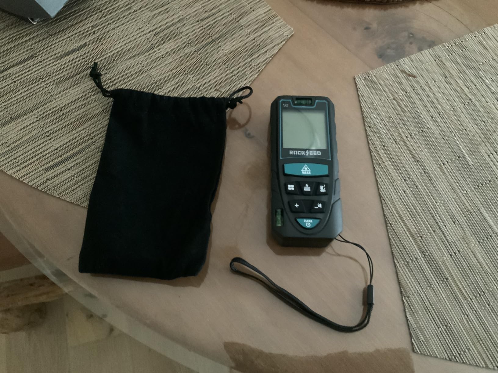 Laser Measure,RockSeed Digital Laser Distance Meter with 2 Bubble Levels,Portable M/in/Ft Unit Switching Backlit LCD and Measuring Distance/Area/Volume/Pythagorean customer photo 1