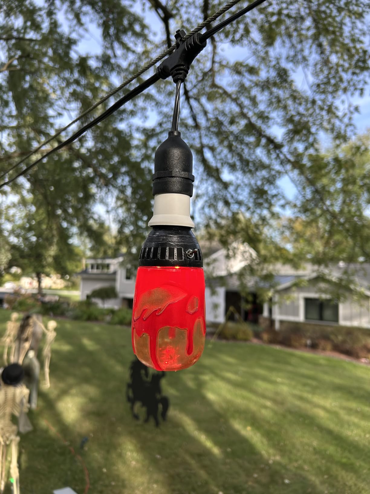 addlon Outdoor String Lights 100FT G40 with Remote 54 LED Shatterproof Bulb customer photo 1