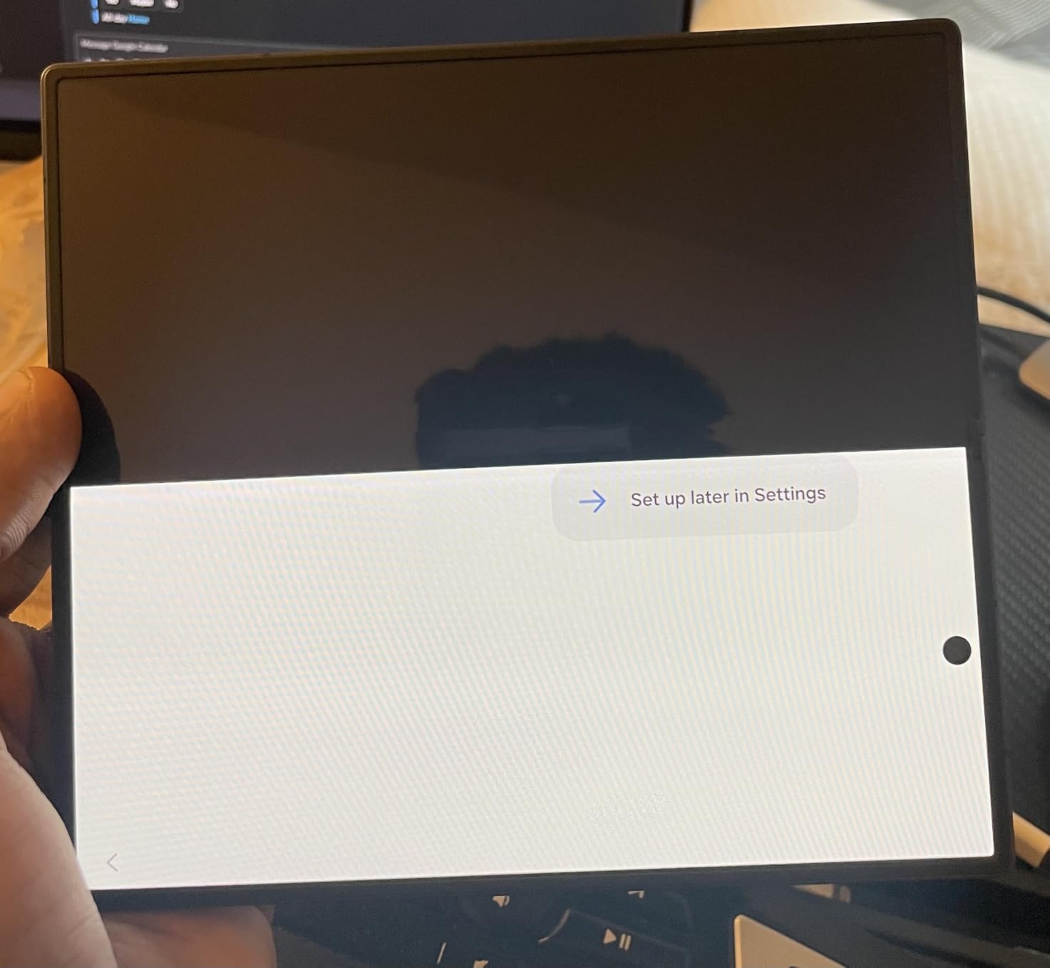 Samsung Galaxy Z Fold7, 256GB, Jet Black - Unlocked (Renewed) customer photo 2