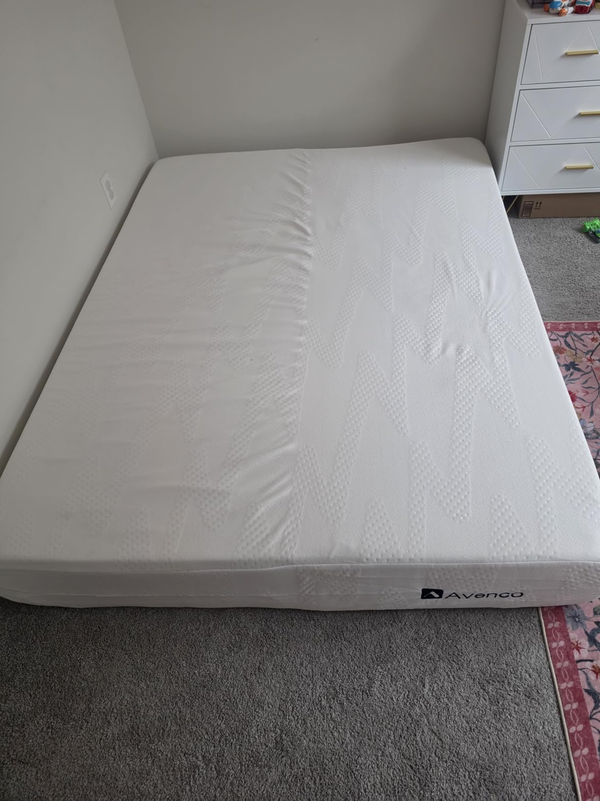 Avenco Queen Mattresses, 10 Inch Queen Size Mattress with Gel Memory Foam for Cool Night & Pressure Relief, Bed Mattress in a Box Medium Soft Plush Feel Colchones with Motion Isolating customer photo 2