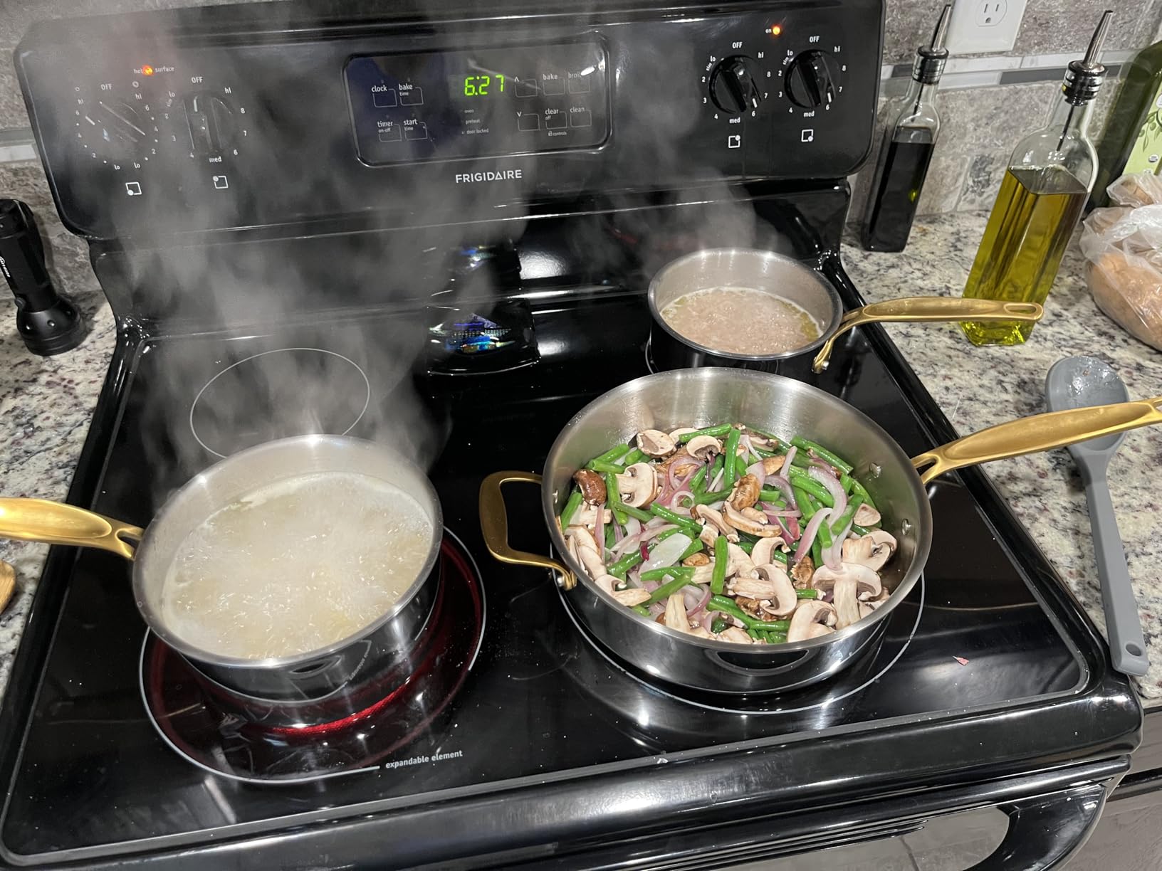 LEGEND COOKWARE 5-Ply Stainless Steel 6-Quart Stock Pot with Lid - Induction Compatible, Oven Safe 800°F - Non-Toxic, No Coatings - Even Heating, Won't Warp - Built to Last Generations customer photo 2