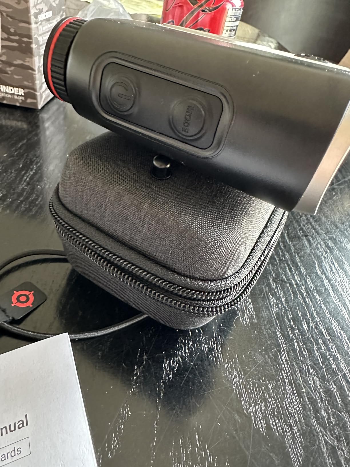 Golf Rangefinder with Slope On/Off 1500 Yards 7X Magnification Golf Gifts customer photo 1