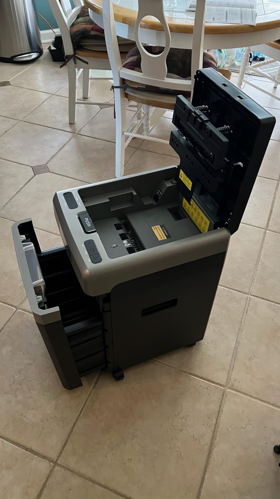 BONSEN 300-Sheet Micro Cut P-5 High Security Auto Feed Heavy Duty Shredder customer photo 2