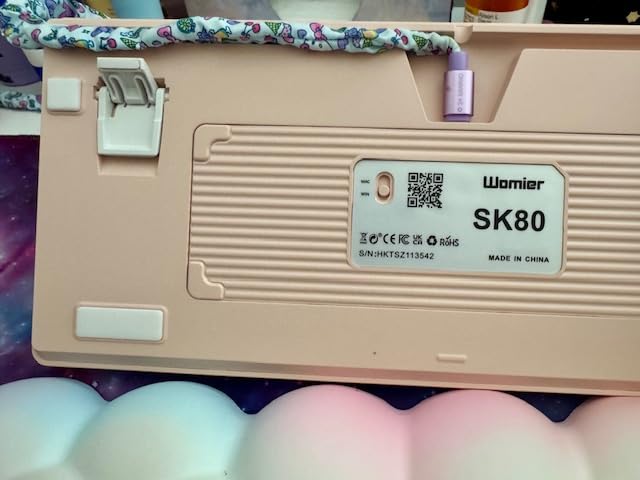 Womier SK80 75% Keyboard with Color Multimedia Display Mechanical Keyboard customer photo 2
