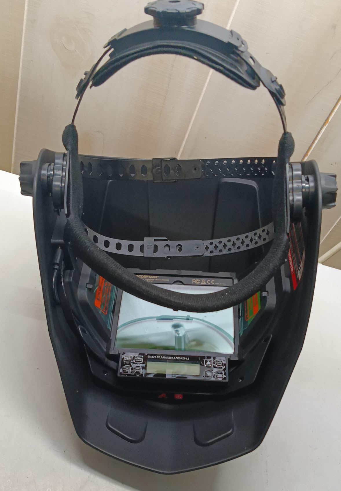 ARCCAPTAIN Intelligent Auto-Darkening Welding Helmet, 180° True Color Hood customer photo 1