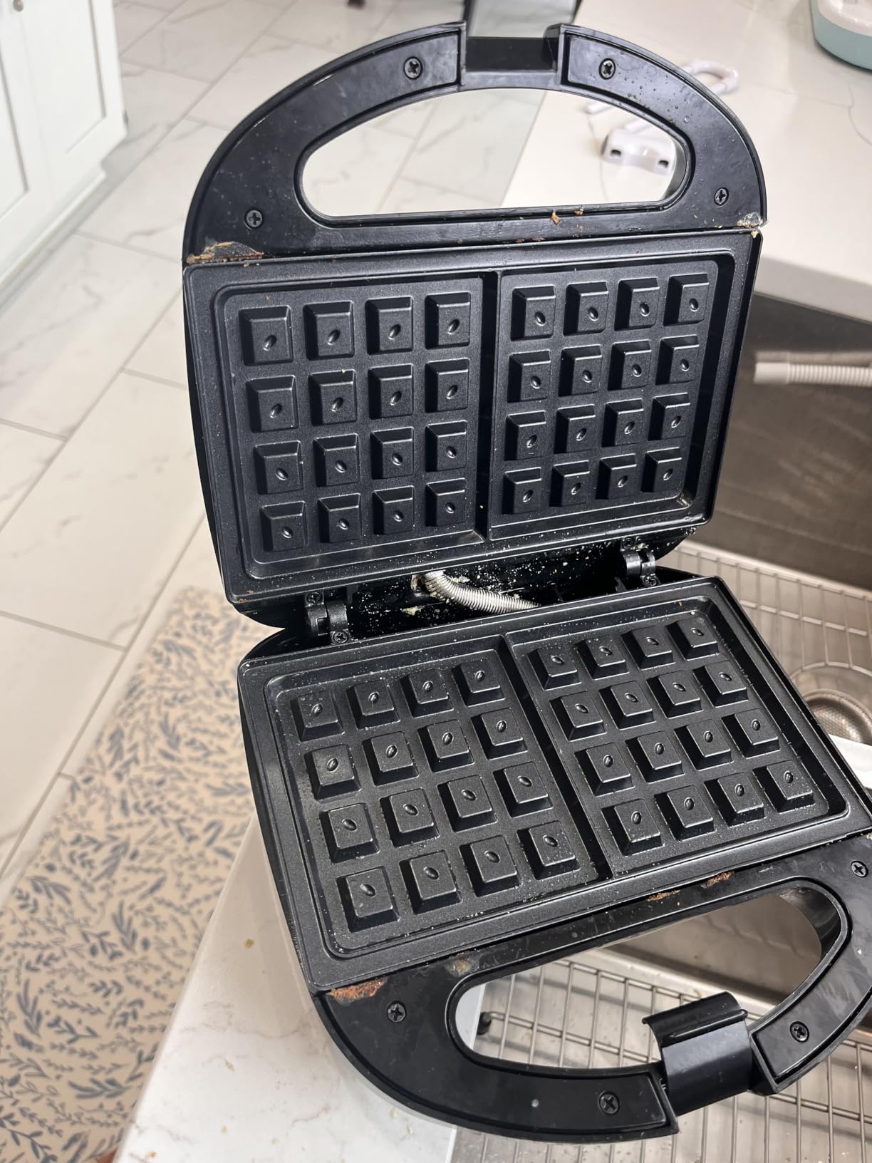 OSTBA Panini Press Sandwich Maker, 2-Slice Sandwich Toaster Grill customer photo 1