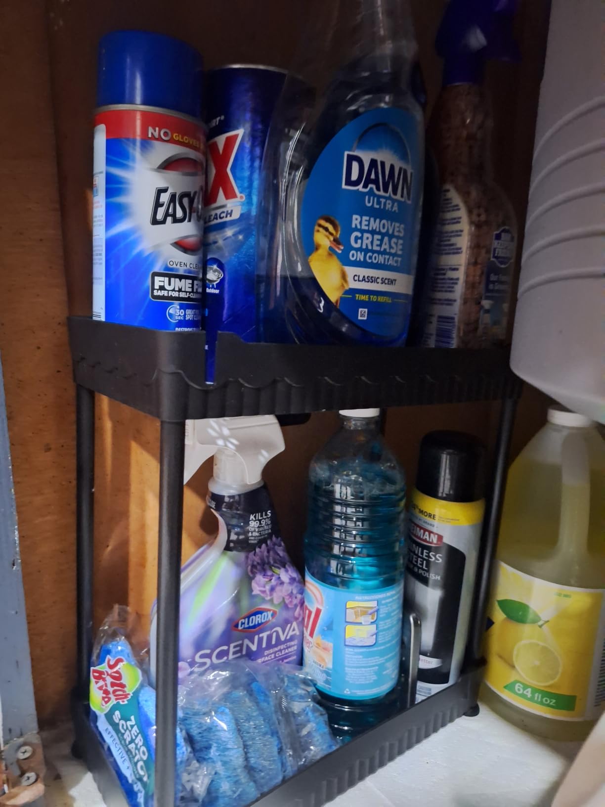 Sevenblue 2-Pack 2-Tier Under Sink Organizers with Sliding Drawers customer photo 2