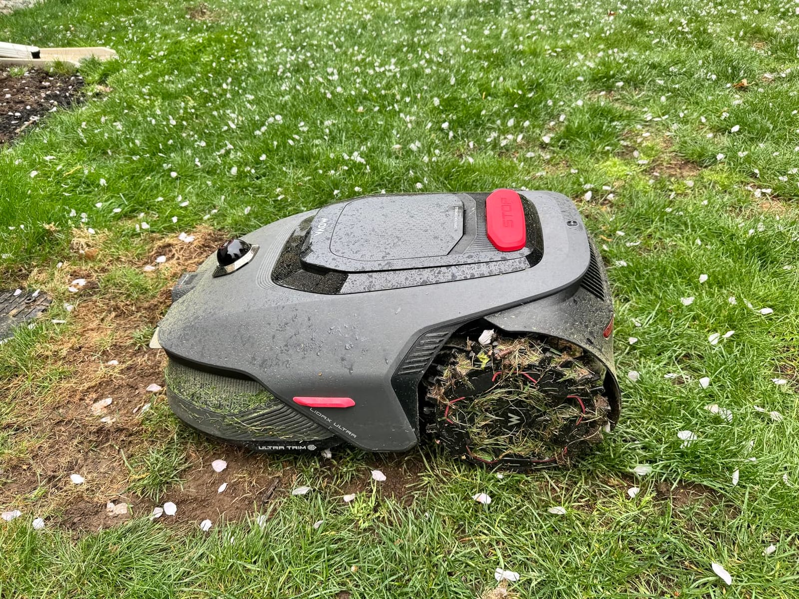 MOVA LiDAX Ultra 1000 Robot Lawn Mower Wire Free for 1/4 Acre, RTK-Free+360° 3D LiDAR+AI Vision Auto Mapping, Zero-Edge Cutting, Cutting Height 1.2