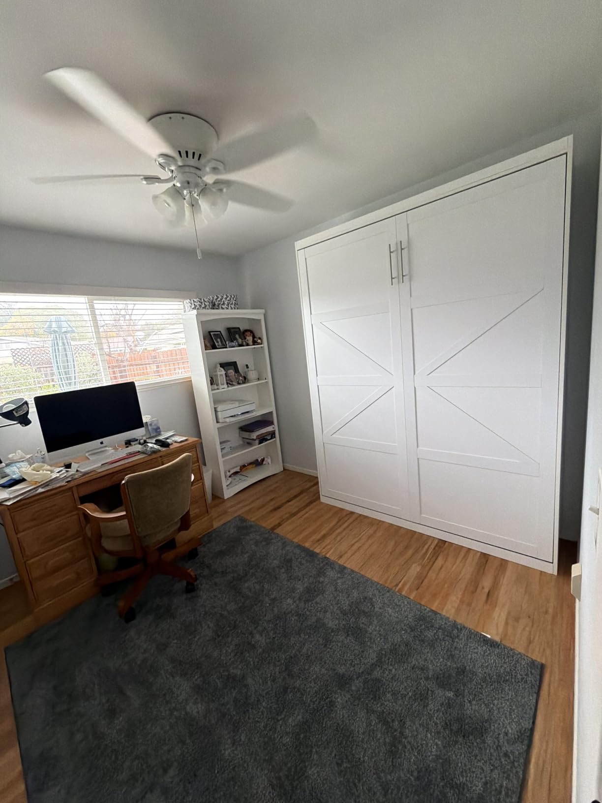 ROOMTEC Queen Murphy Bed with Smooth Pneumatic Lift, Space-Saving Wall Bed customer photo 2