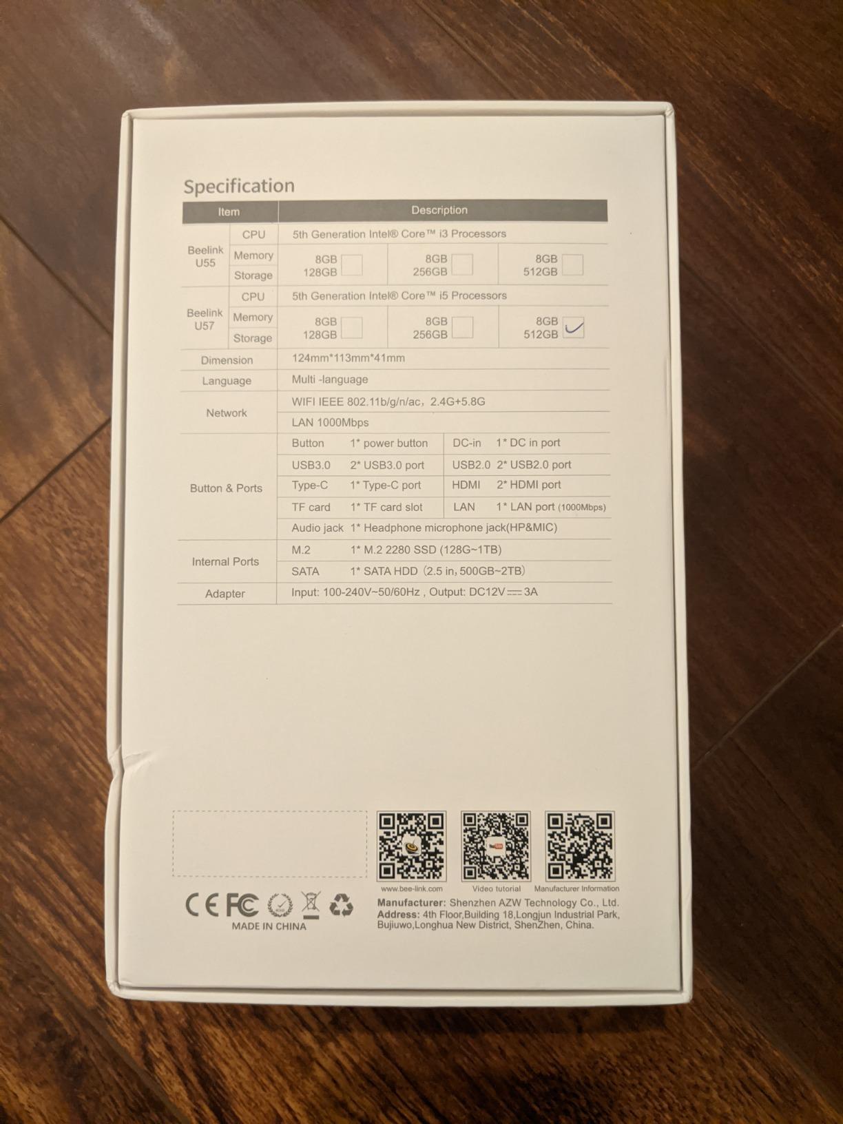 Beelink Mini PC, Mini S12 Intel 12th Gen 4-Core N95(up to 3.4GHz) customer photo 2