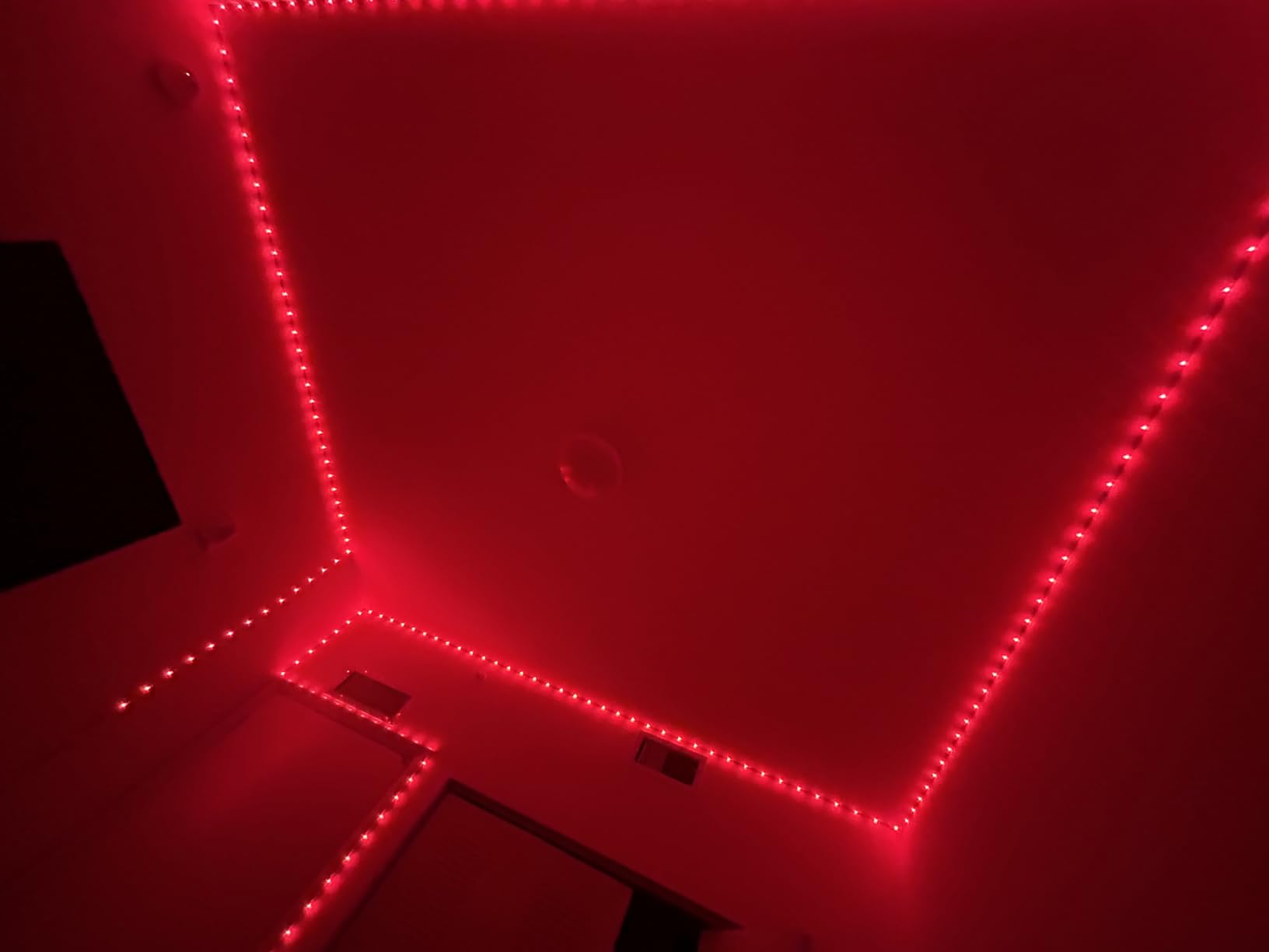 TJOY LED Lights for Bedroom 25ft, RGB Color Changing, Remote&APP Control customer photo 2