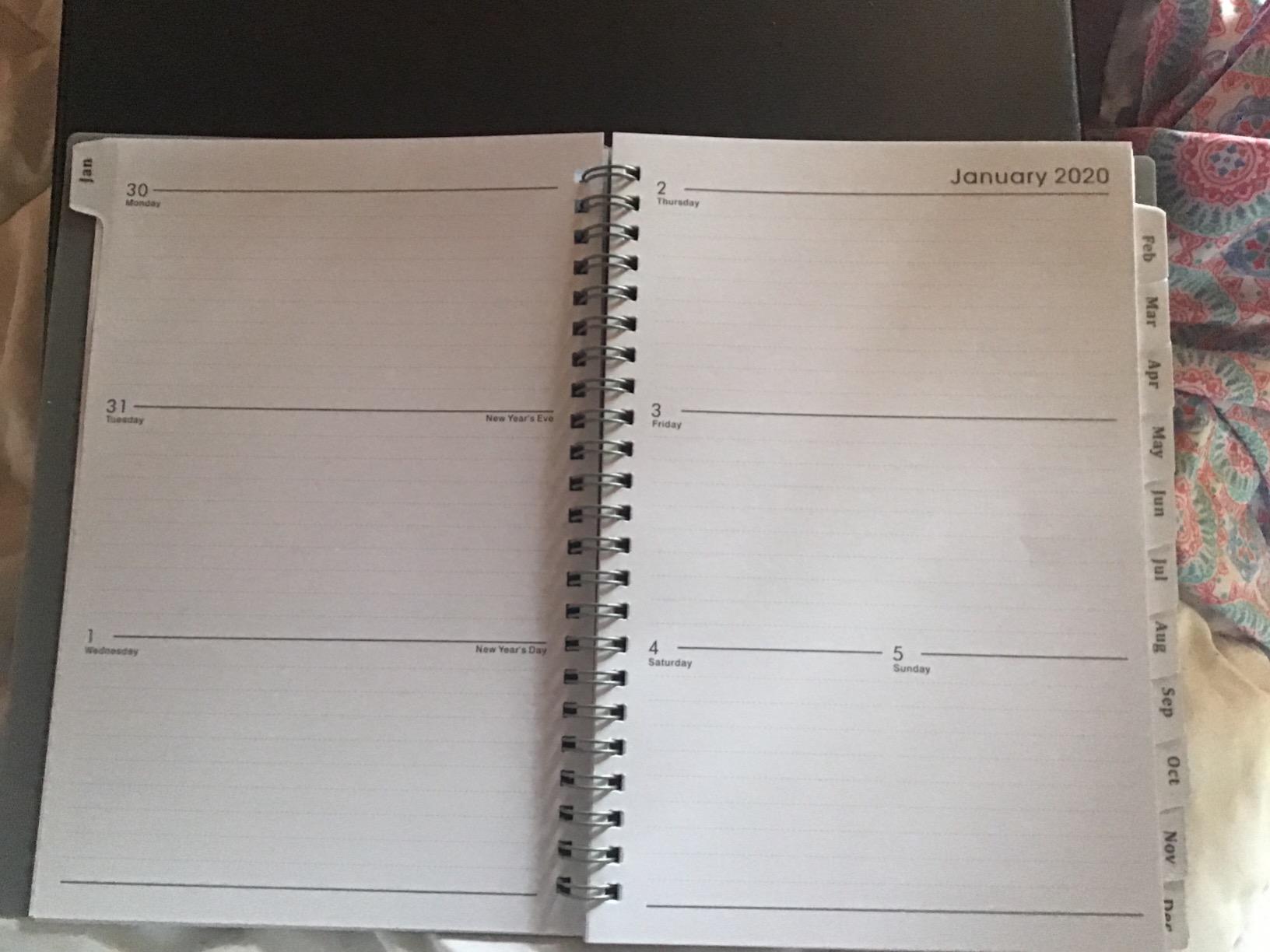 Student Planner 2026-2027, 11’’ x 9’’ Academic Year Planner (August 2026 - June 2027), School Planner 2026-2027, Weekly & Monthly Pages, Stickers, Twin-Wire Binding customer photo 2