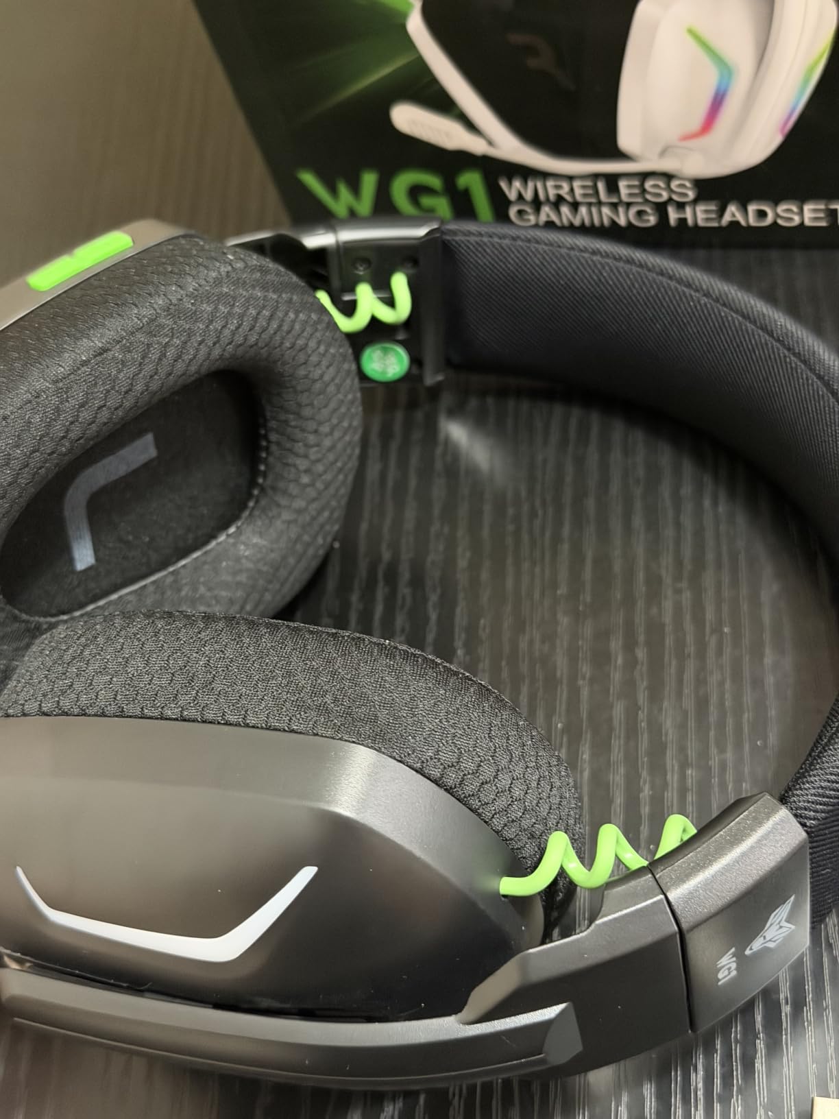 WESEARY Wireless Gaming Headset with Mic for Ps5, Ps4, PC| 3D Spatial Audio customer photo 1