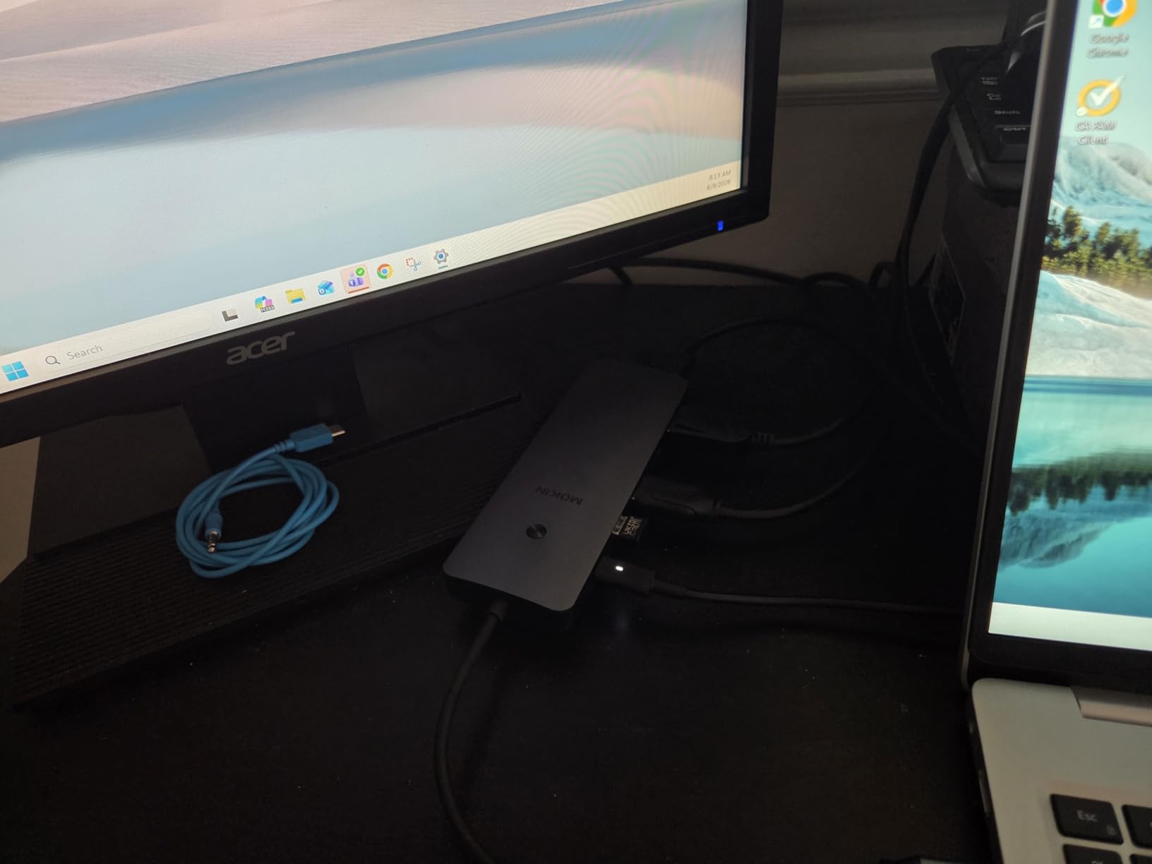 MOKiN Laptop Docking Station Dual Monitor 4K HDMI USB C Hub for Dell/HP/Mac customer photo 2