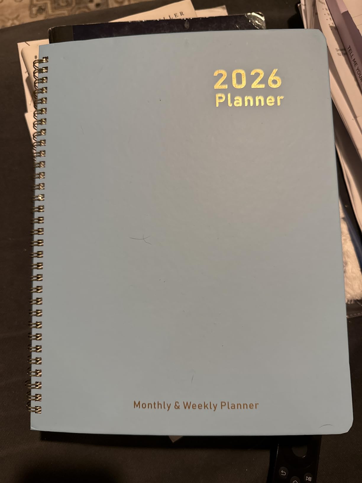 VALOME Planner 2026-2027, Weekly and Monthly Planner, 8.5