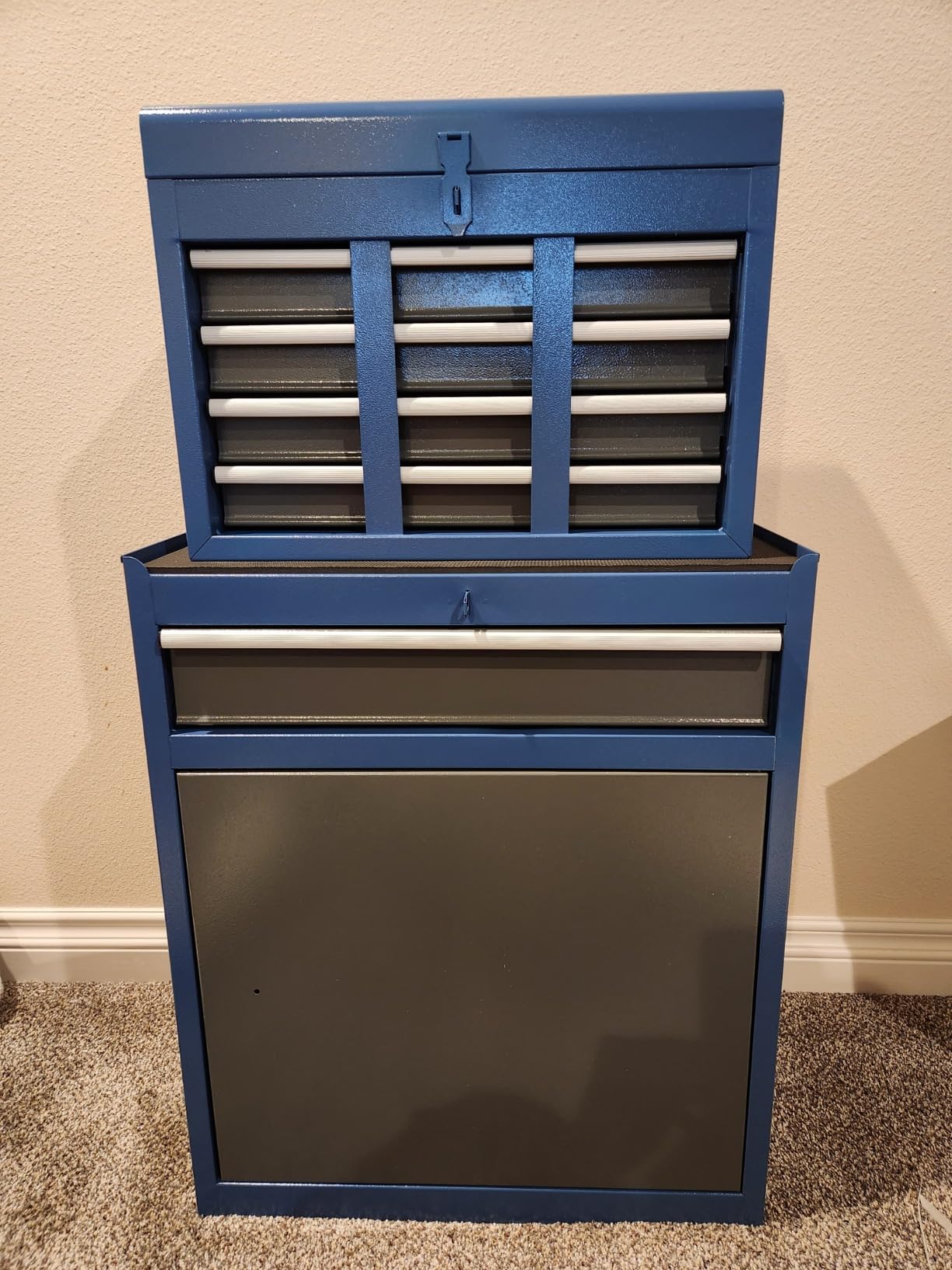 7-Drawer Tool Chest with Wheels, 40'' Rolling Tool Chest with Drawers,Black customer photo 2