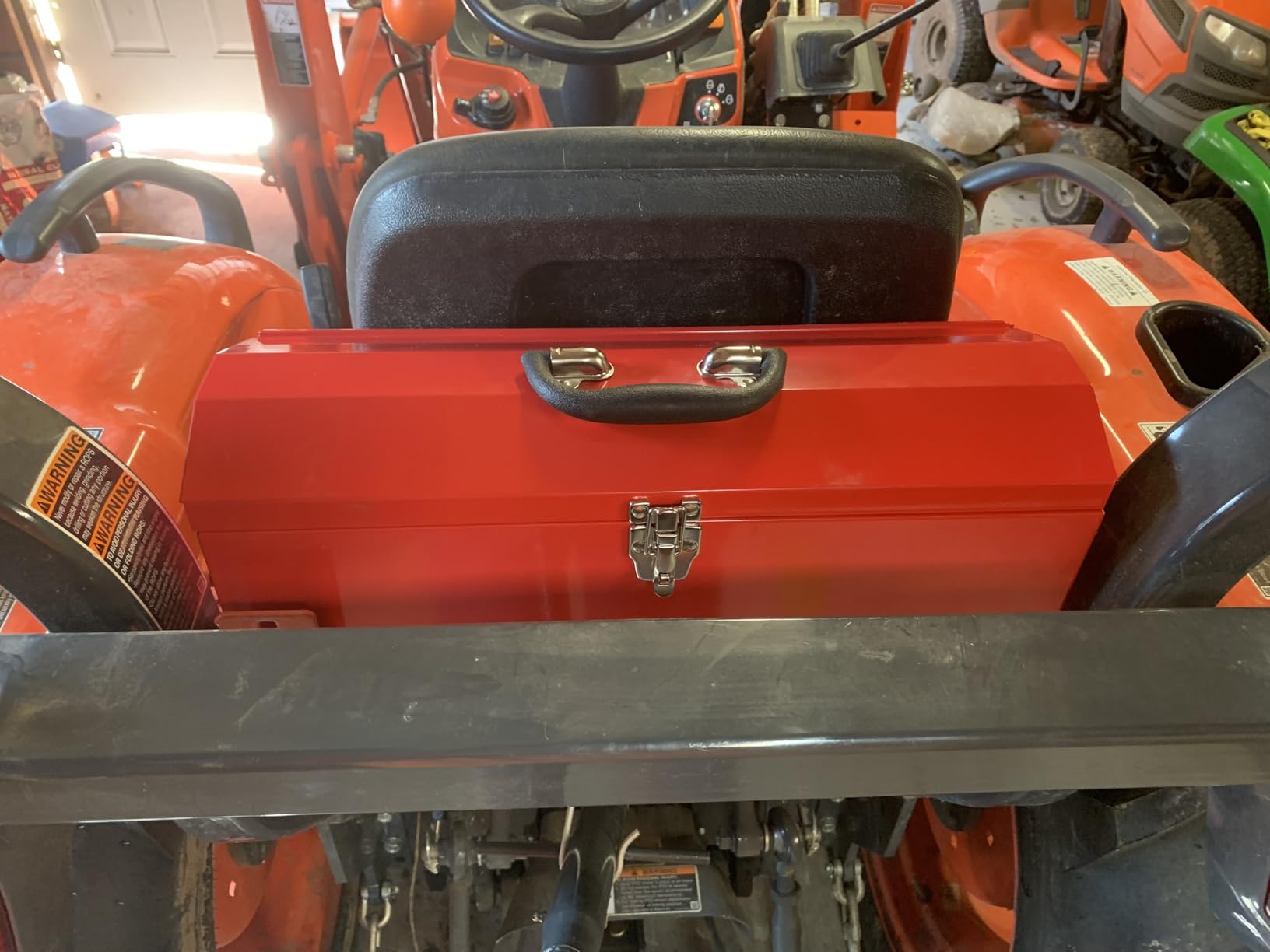 BIG RED Metal Tool Box, 20.5-inch, Portable Metal Tool Box with 3 Drawers customer photo 1