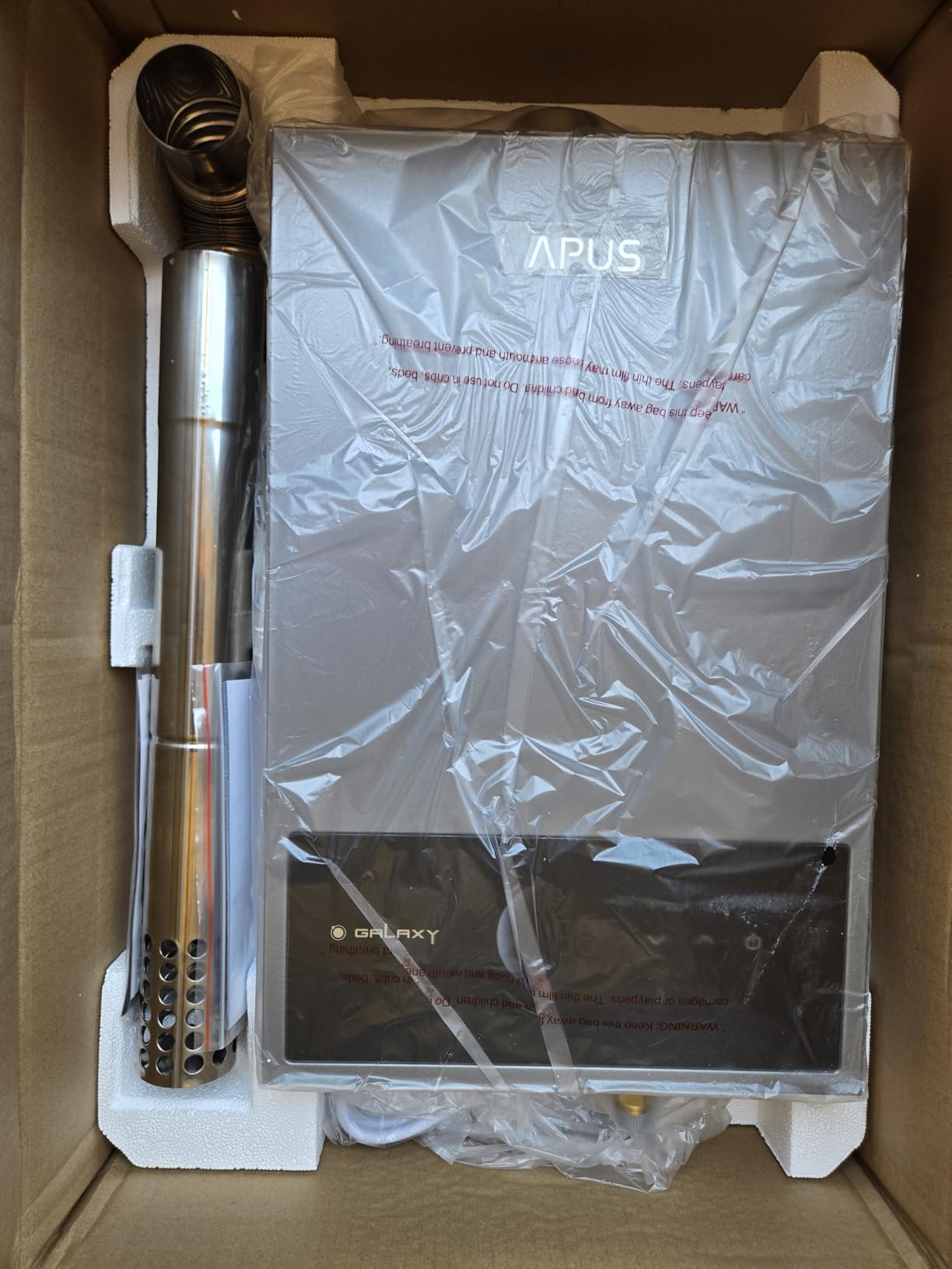 APUS Natural Gas Tankless Water Heater, 120,000 BTU, 5.43 GPM Indoor customer photo 1