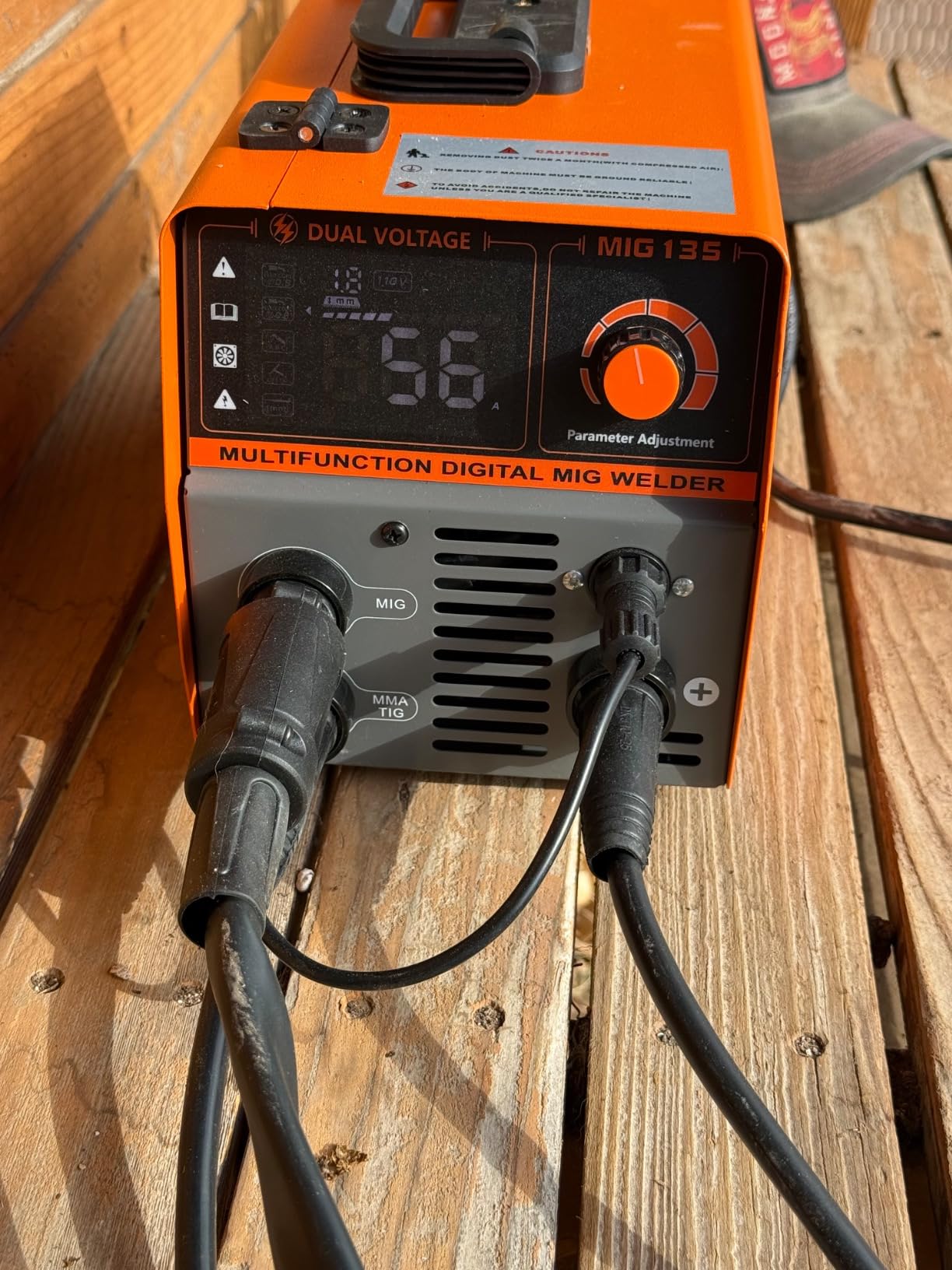 FEIFANKE 250A Aluminum MIG Welder 110V/220V, 6 In 1 Flux Core MIG Welder customer photo 2
