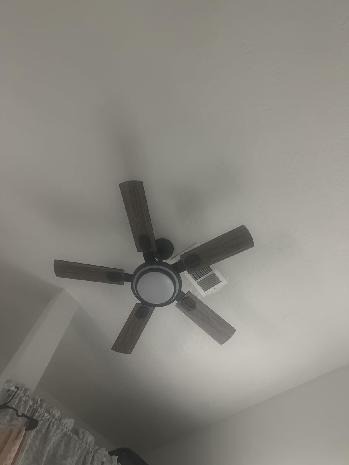 Depuley 72-Inch Ceiling Fans with Lights: Large Ceiling Fans Dual Finish 8 Blades - Rustic Ceiling Fan with Remote Control for Farmhouse Living Room Outdoor Porch Noiseless (Black Walnut) customer photo 2