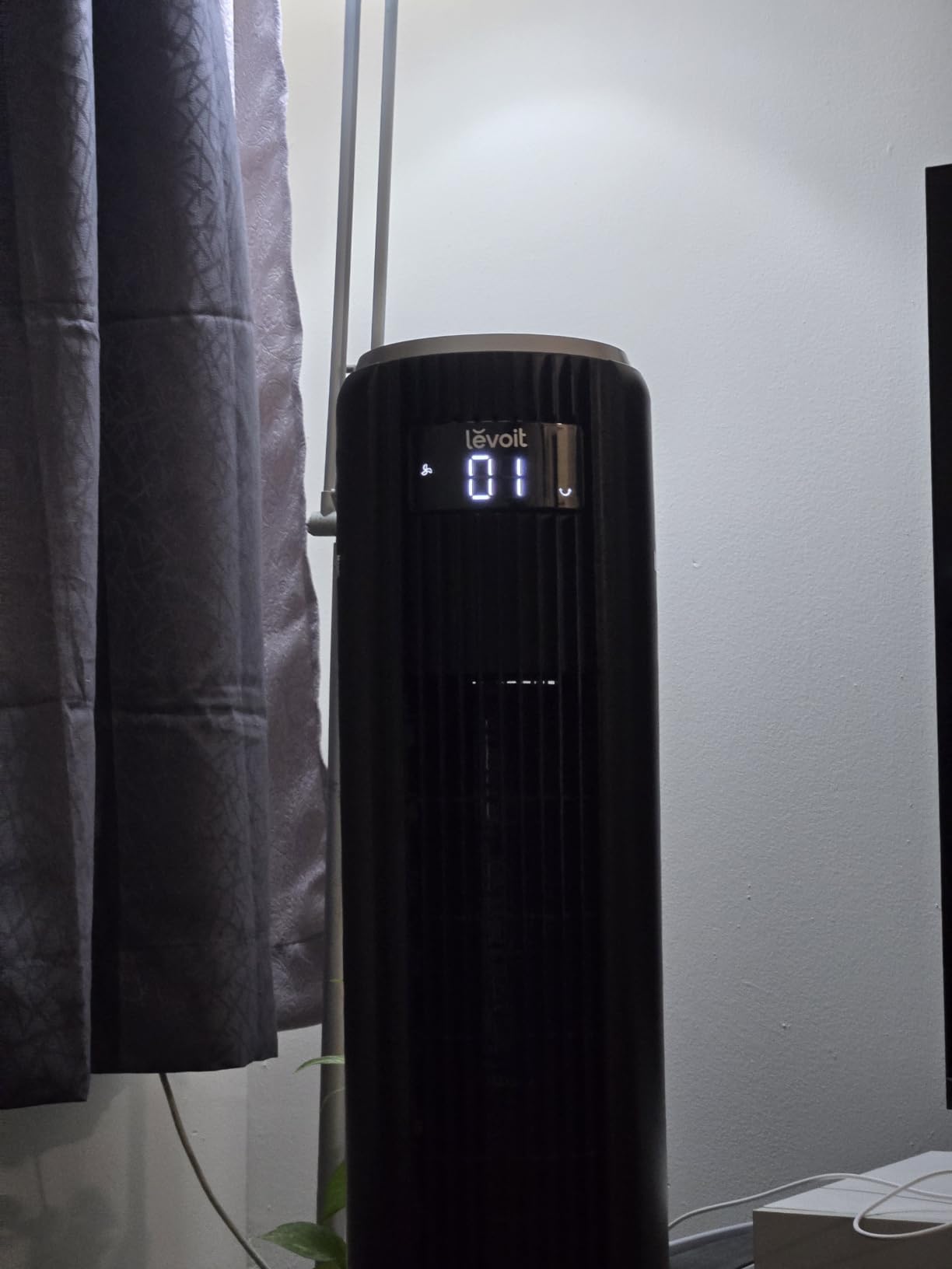 Levoit Tower Fan for Bedroom, Standing Fan with 36”-47” Adjustable Height customer photo 2