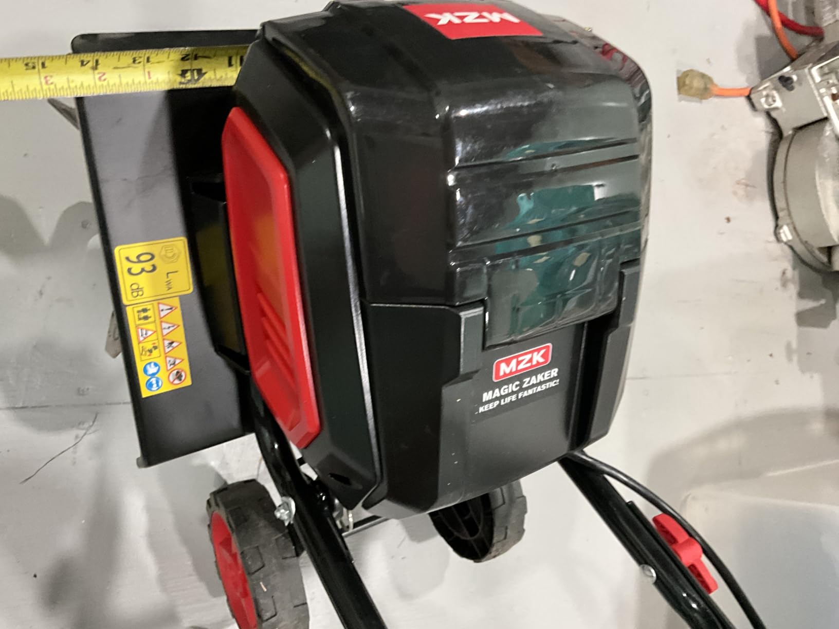 MZK 40V 12-Inch Cordless Garden Tiller Cultivator, 8.6-in Depth customer photo 1