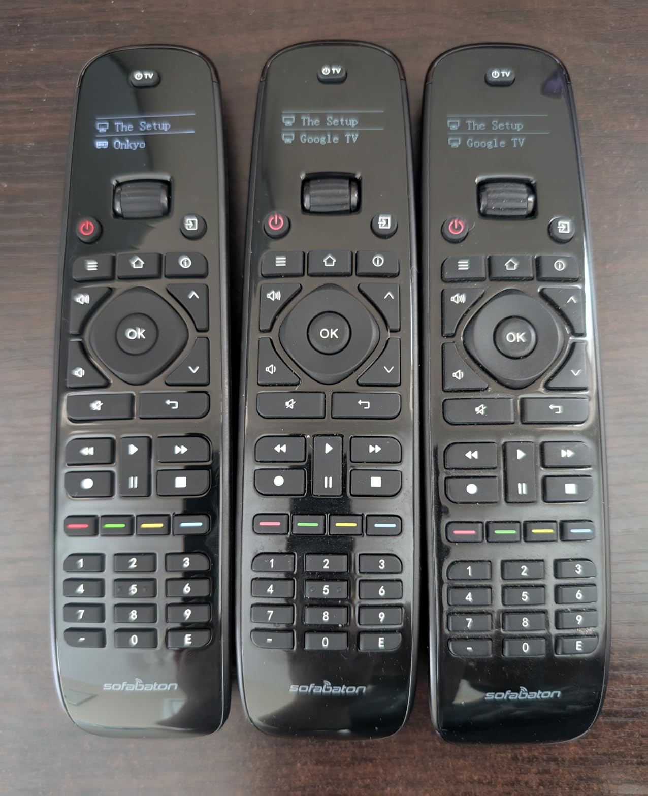 SofaBaton U3 Universal Remote Control,Scroll Wheel, Air Mouse,Bluetooth Multipoint,Smart Remote All in One with Customize Button, Works with IR/Bluetooth/RF Devices,Voice Control with Google Assistant customer photo 2