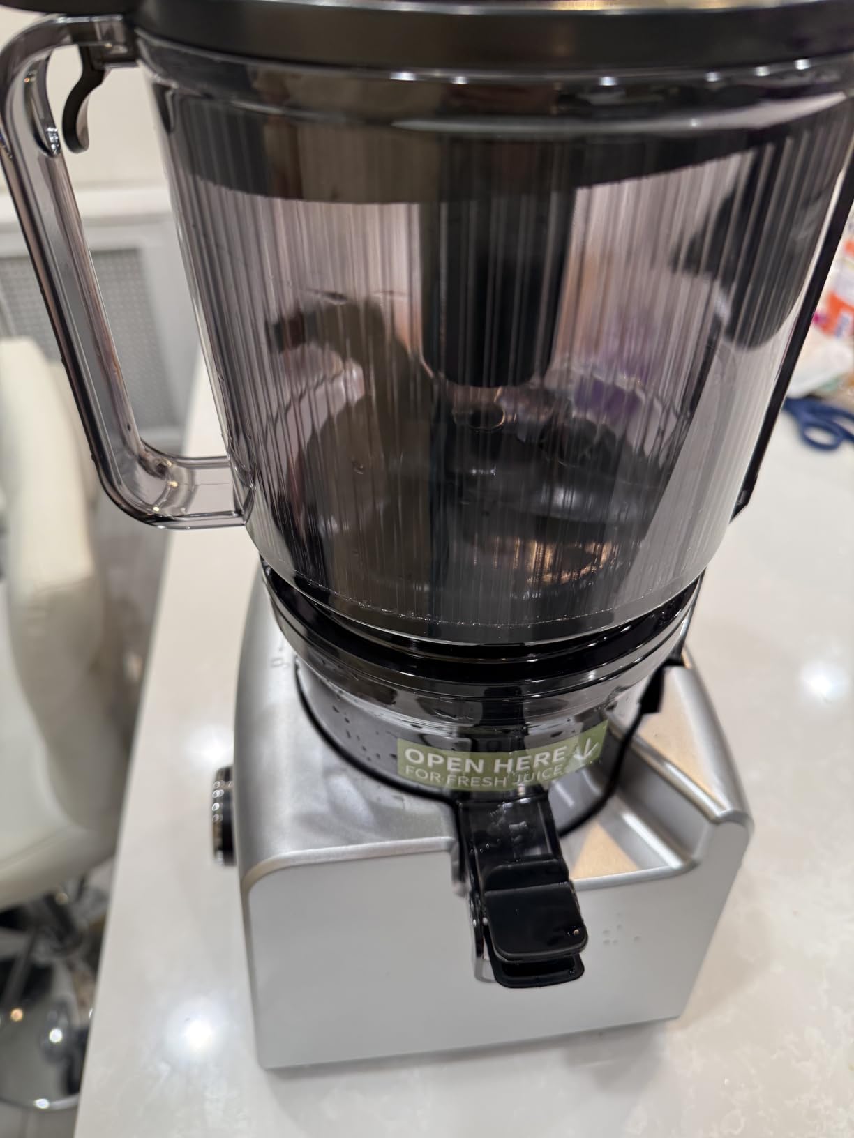 AAOBOSI 3-in-1 Cold Press Juicer Machine, 6.5