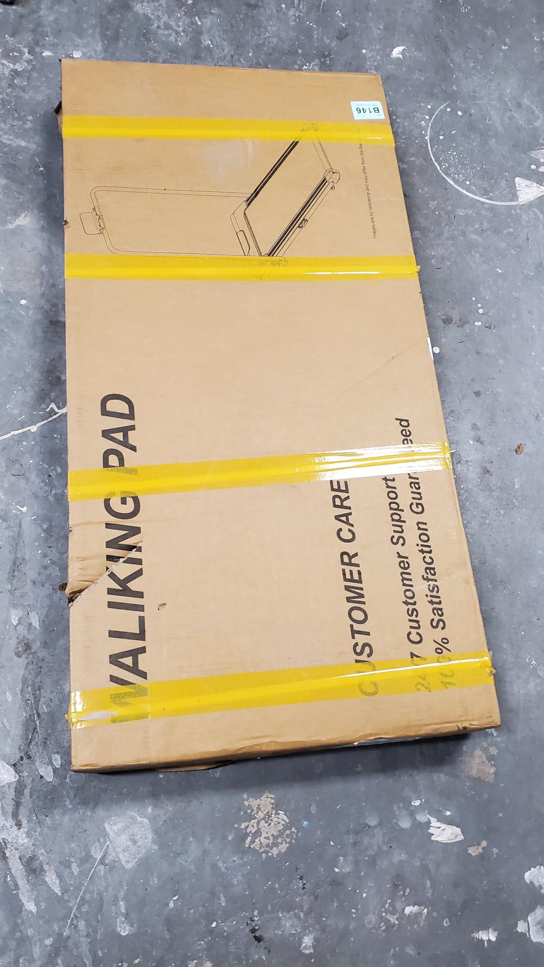 LONTEK 12% Incline Walking Vibration Pad Portable Under Desk Treadmills customer photo 1