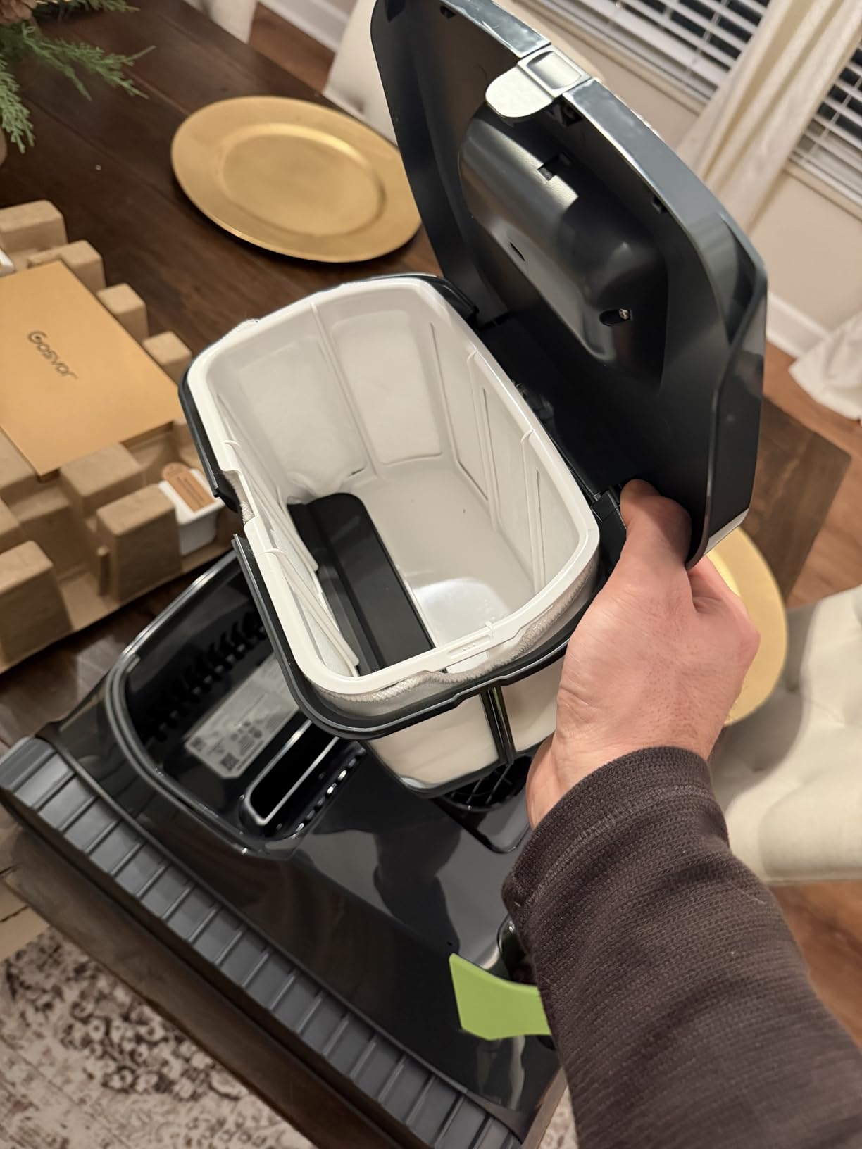 (2026 Upgrade) Gosvor Pool Vacuum LiteVac G1, Wall & Waterline & Shallow Area Cleaning, Up to 200-Min Runtime, Ultra-fine Filter, 15.2 lbs, Smart Navigation & App, for Pools up to 2153 sq.ft, Gray customer photo 2