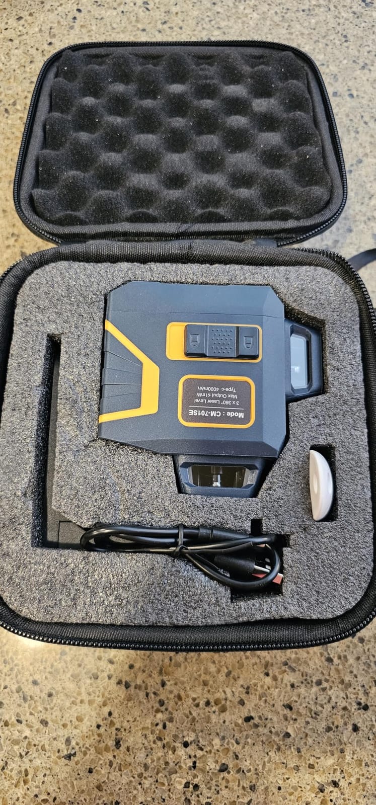CIGMAN Green Laser Level 3x360° Self Leveling, App Control CM-S01 customer photo 2