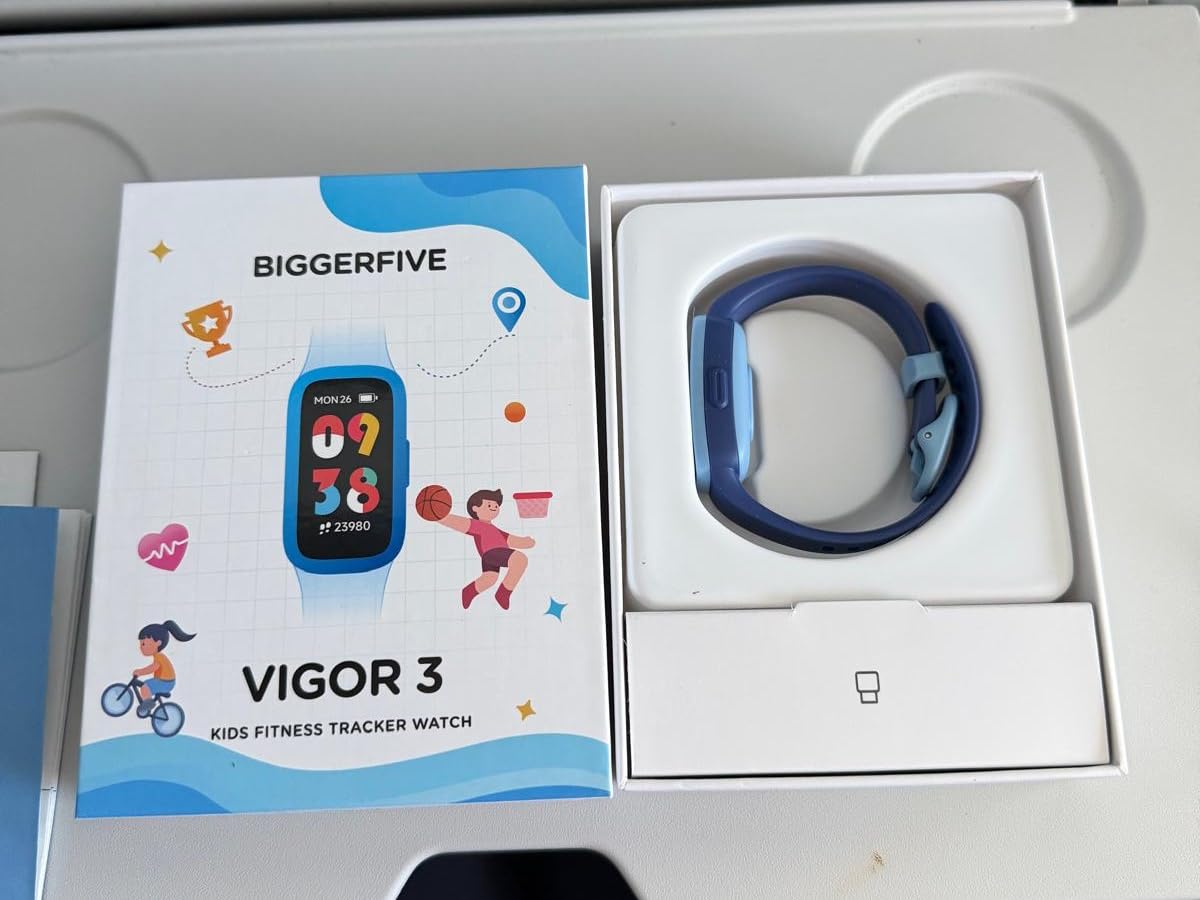Vigor 3 Kids Watch Fitness Tracker, AMOLED Screen for Boys Girls Age 5-15 customer photo 2